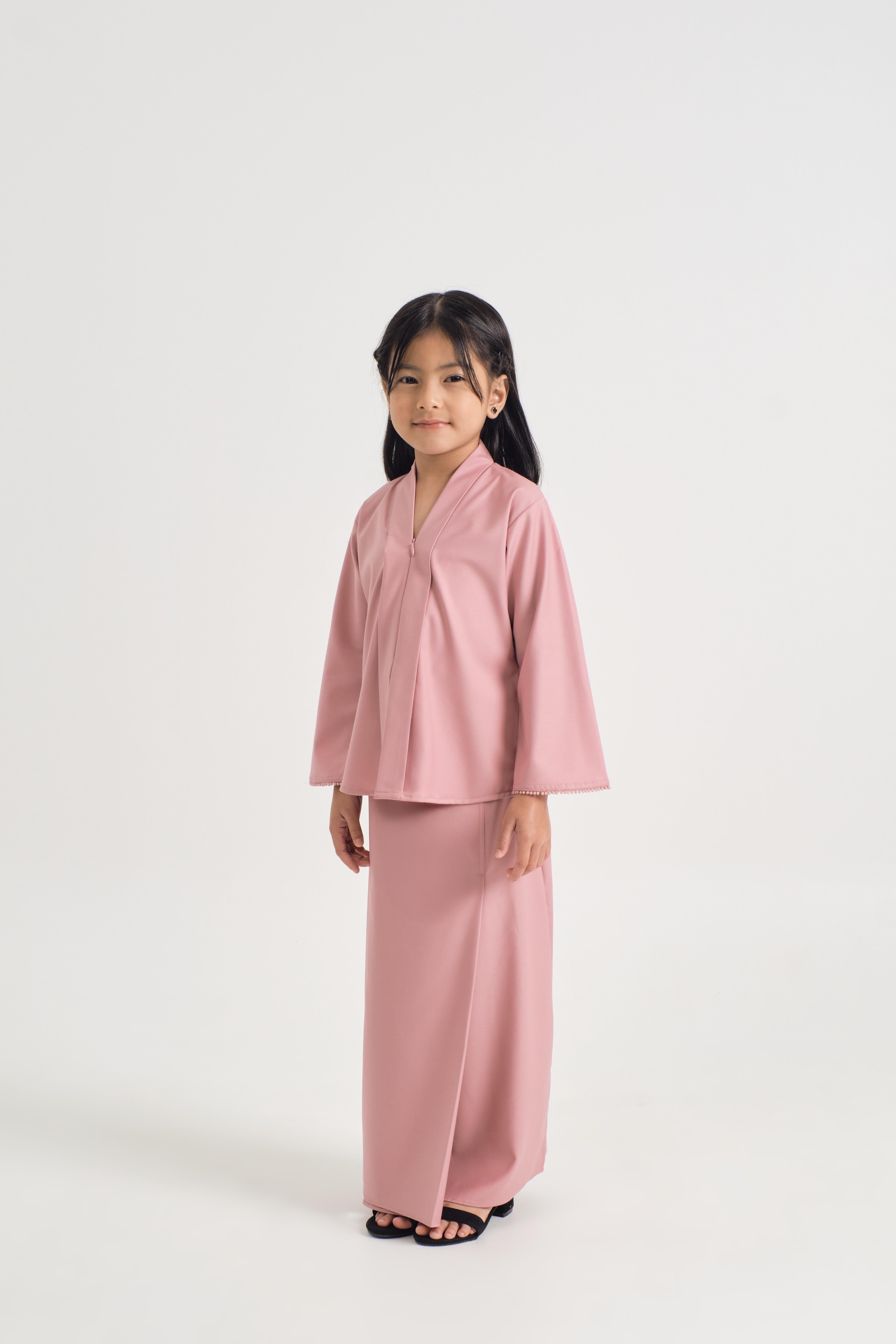 Patawali Girl Kebaya - Dusty Pink