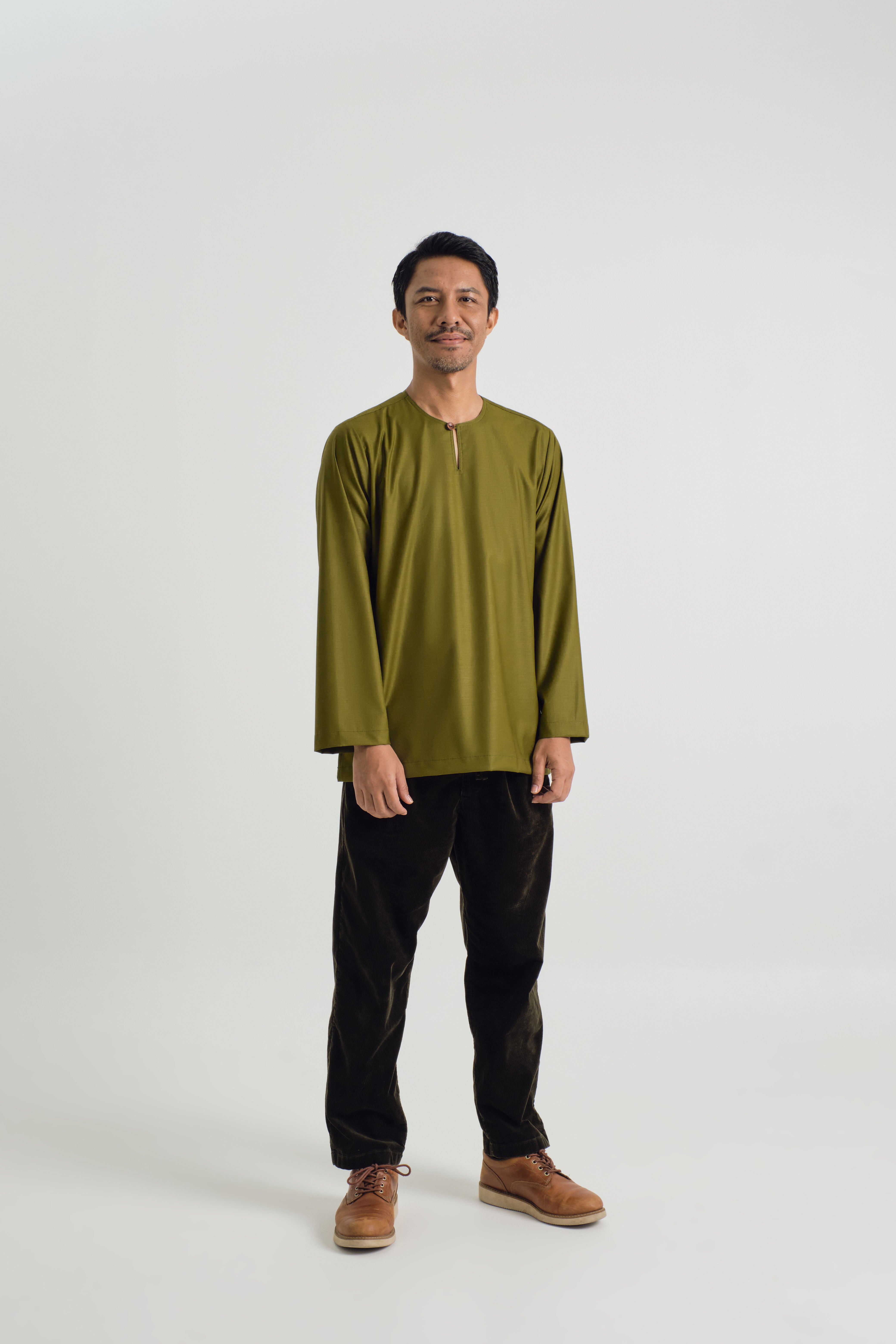 Patawali Top - Olive Green