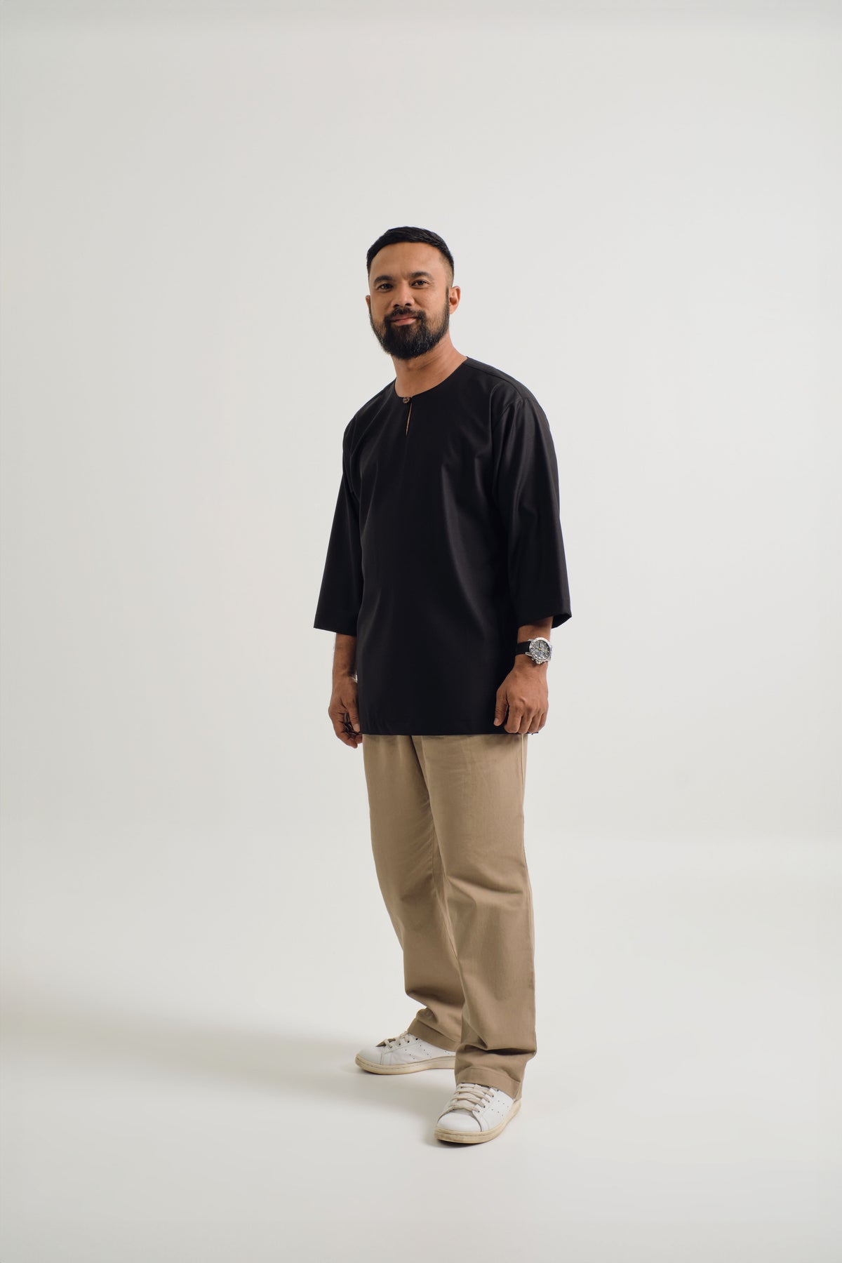 Mackenzie Top, Three Quarter Sleeve