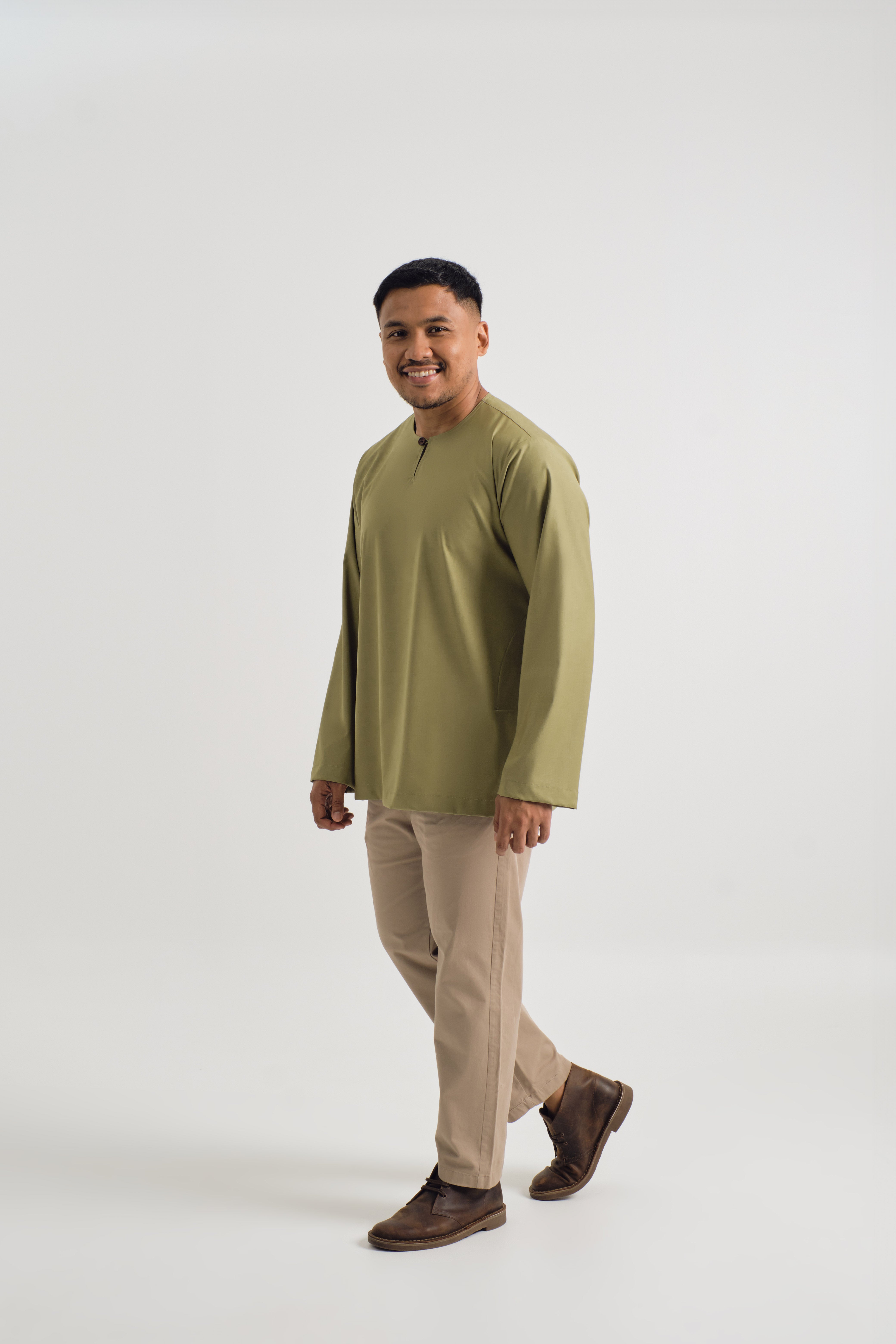 Patawali Top - Moss Green