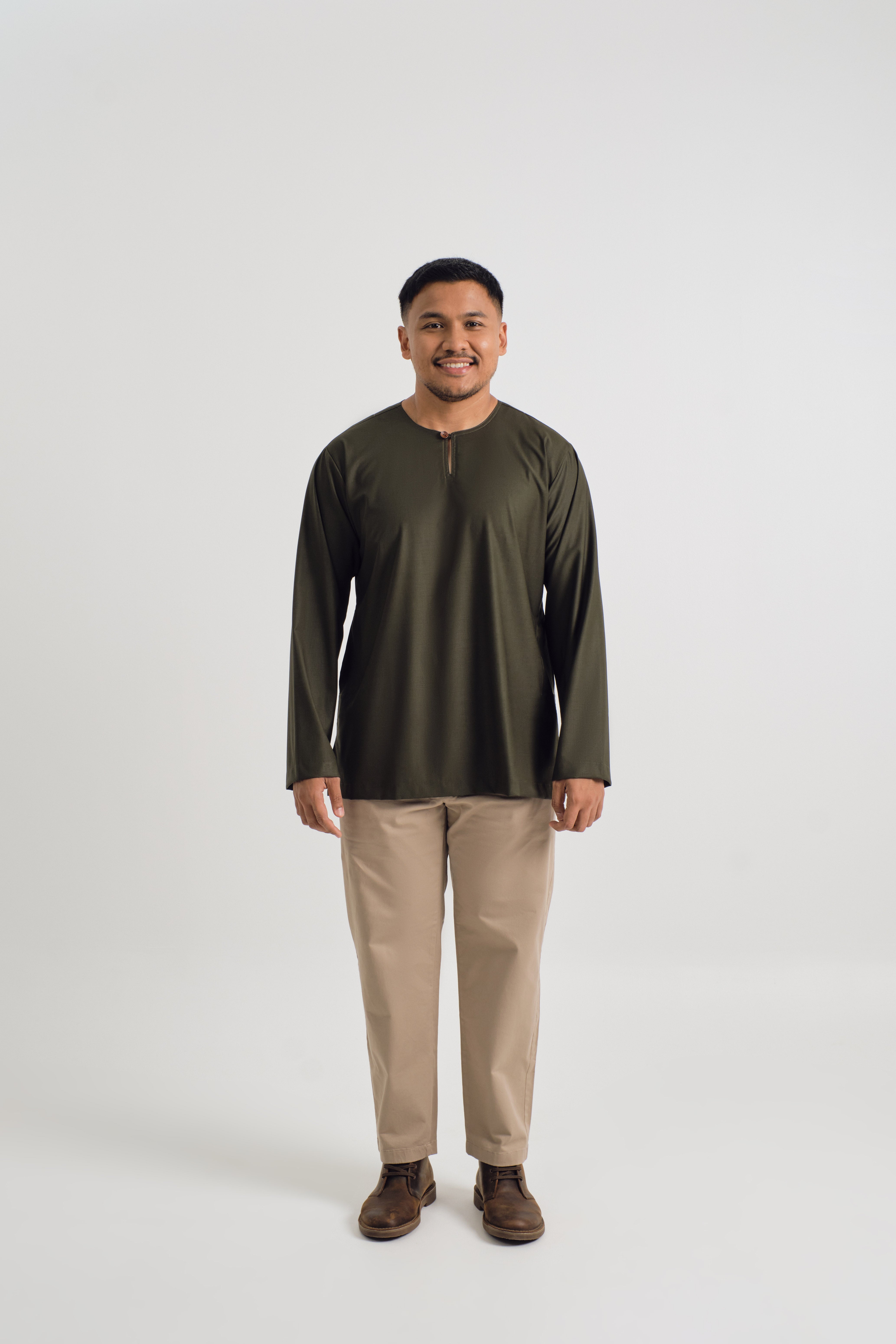 Patawali Top - Dark Army Green