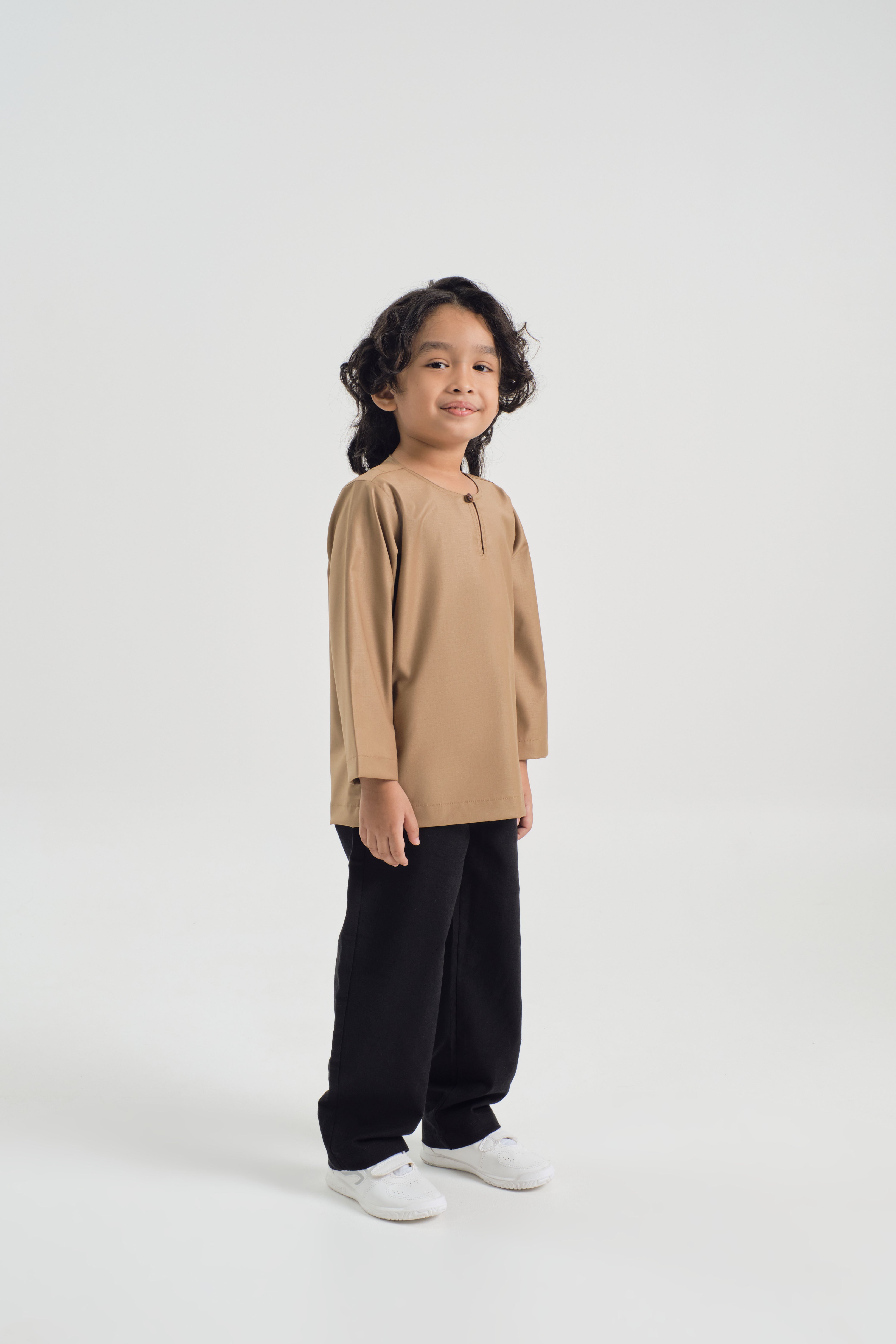 Patawali Boys Top - Hazel Brown