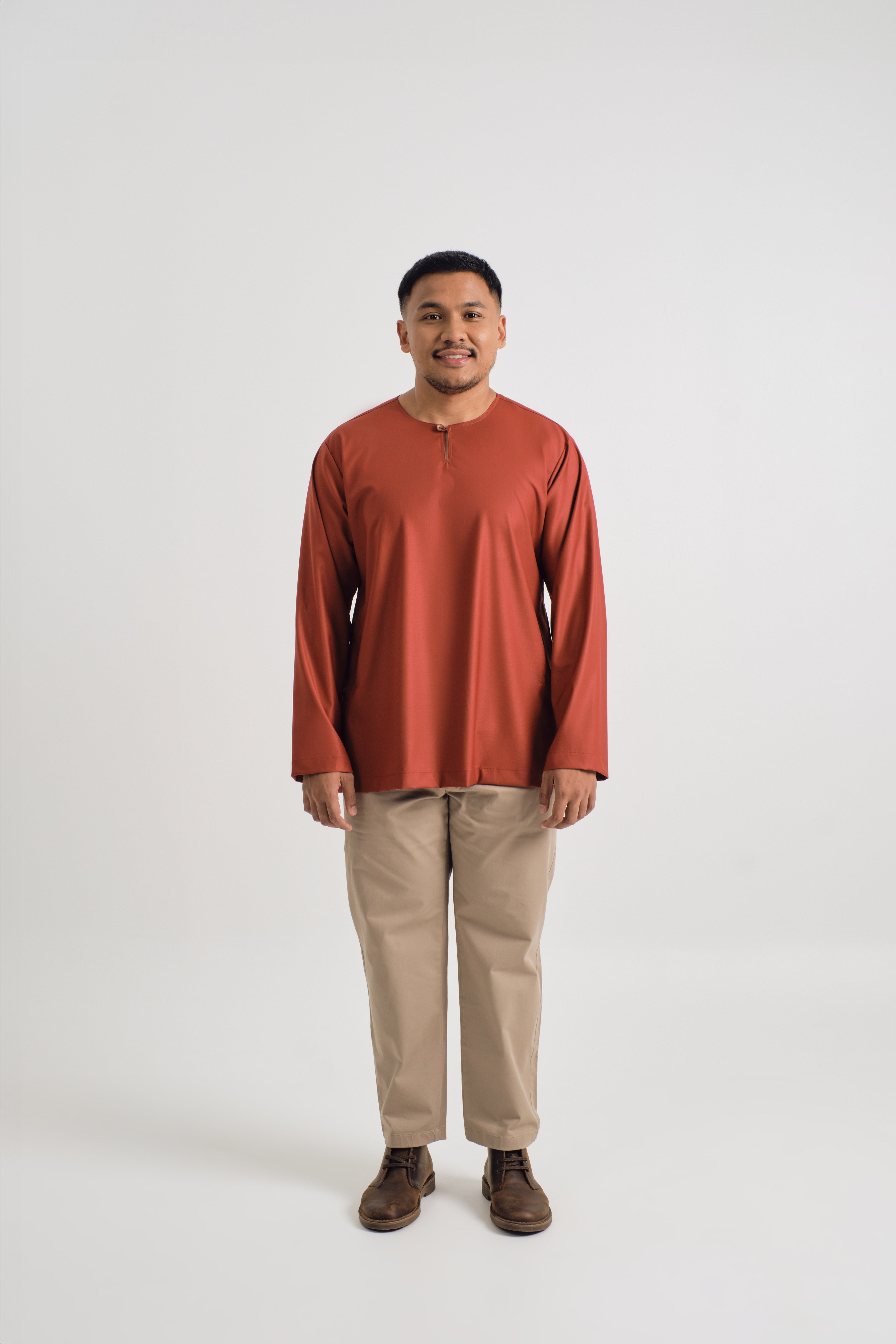 Patawali Top - Brick Red