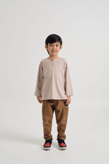 Patawali Boys Top - Warm Beige