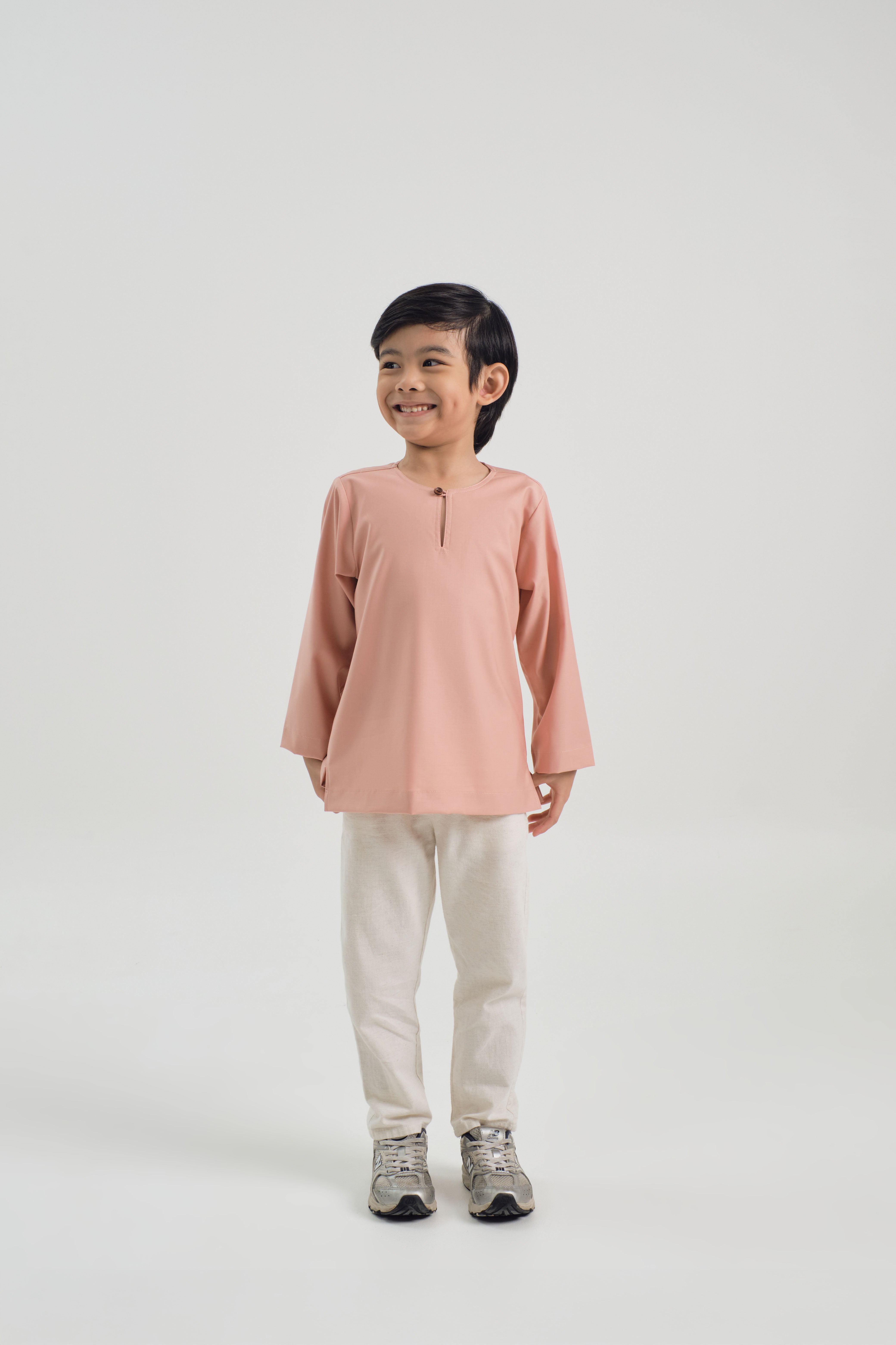 Patawali Boys Top - Coral