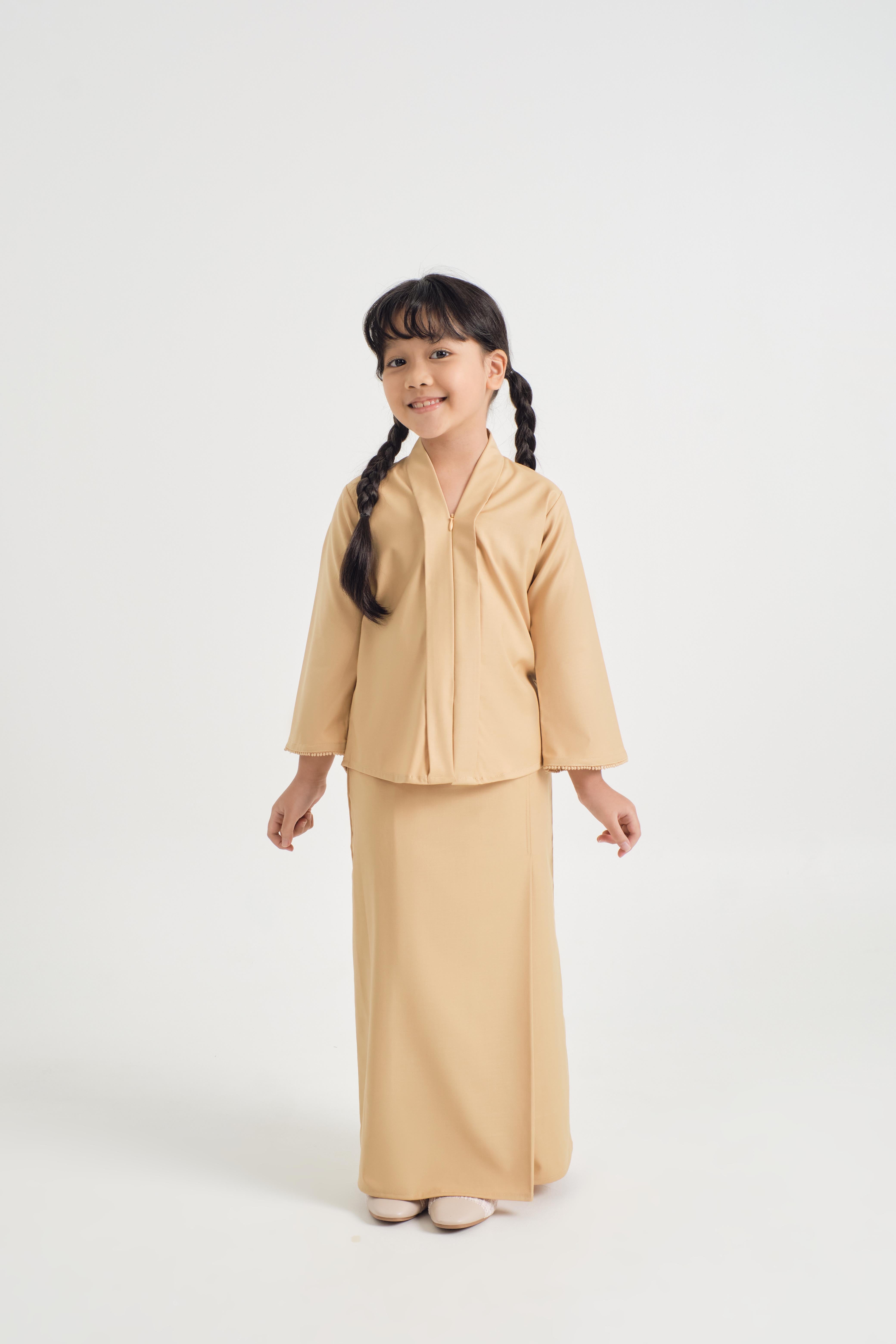 Patawali Girl Kebaya - Golden Rod