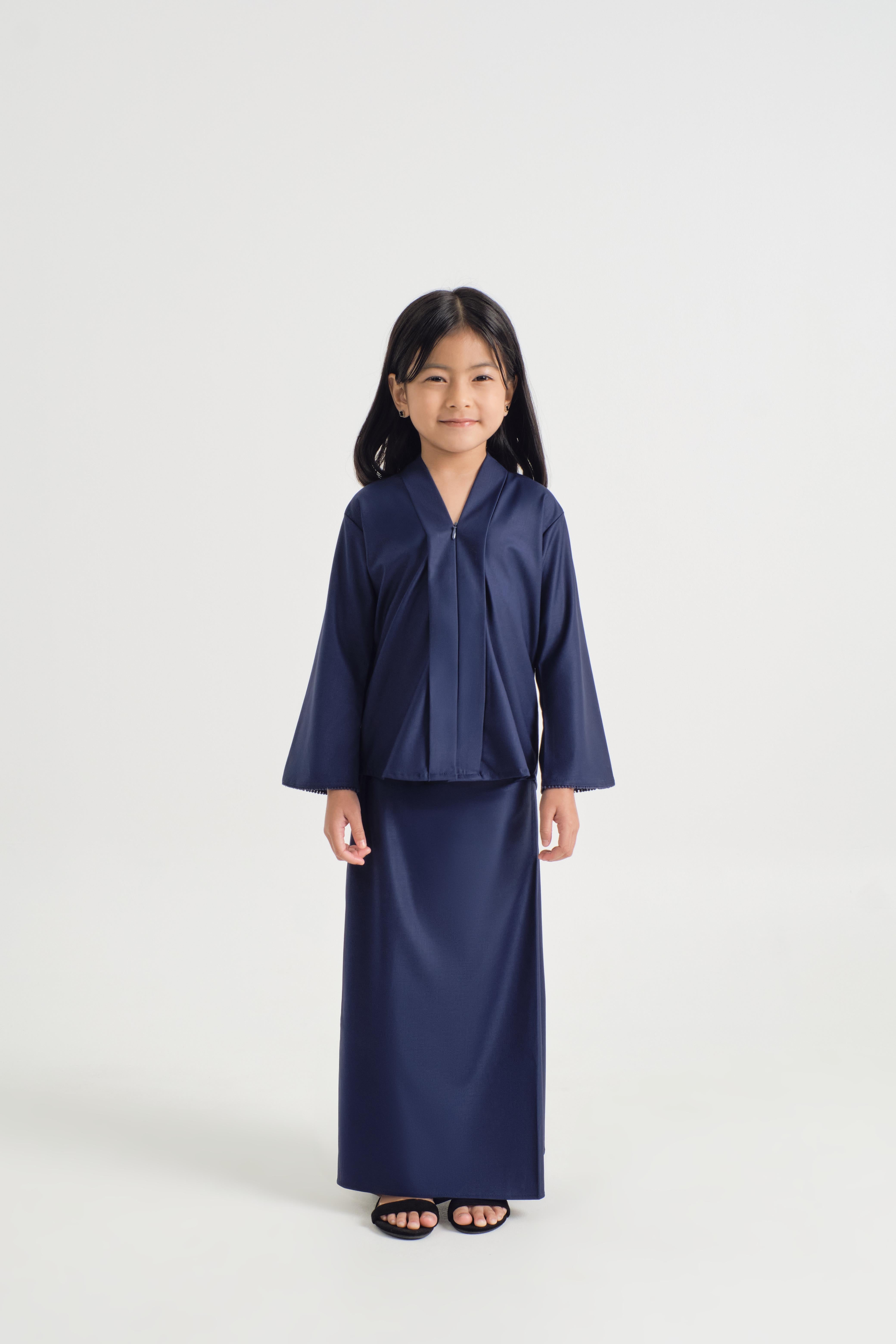 Patawali Girl Kebaya - Dark Navy