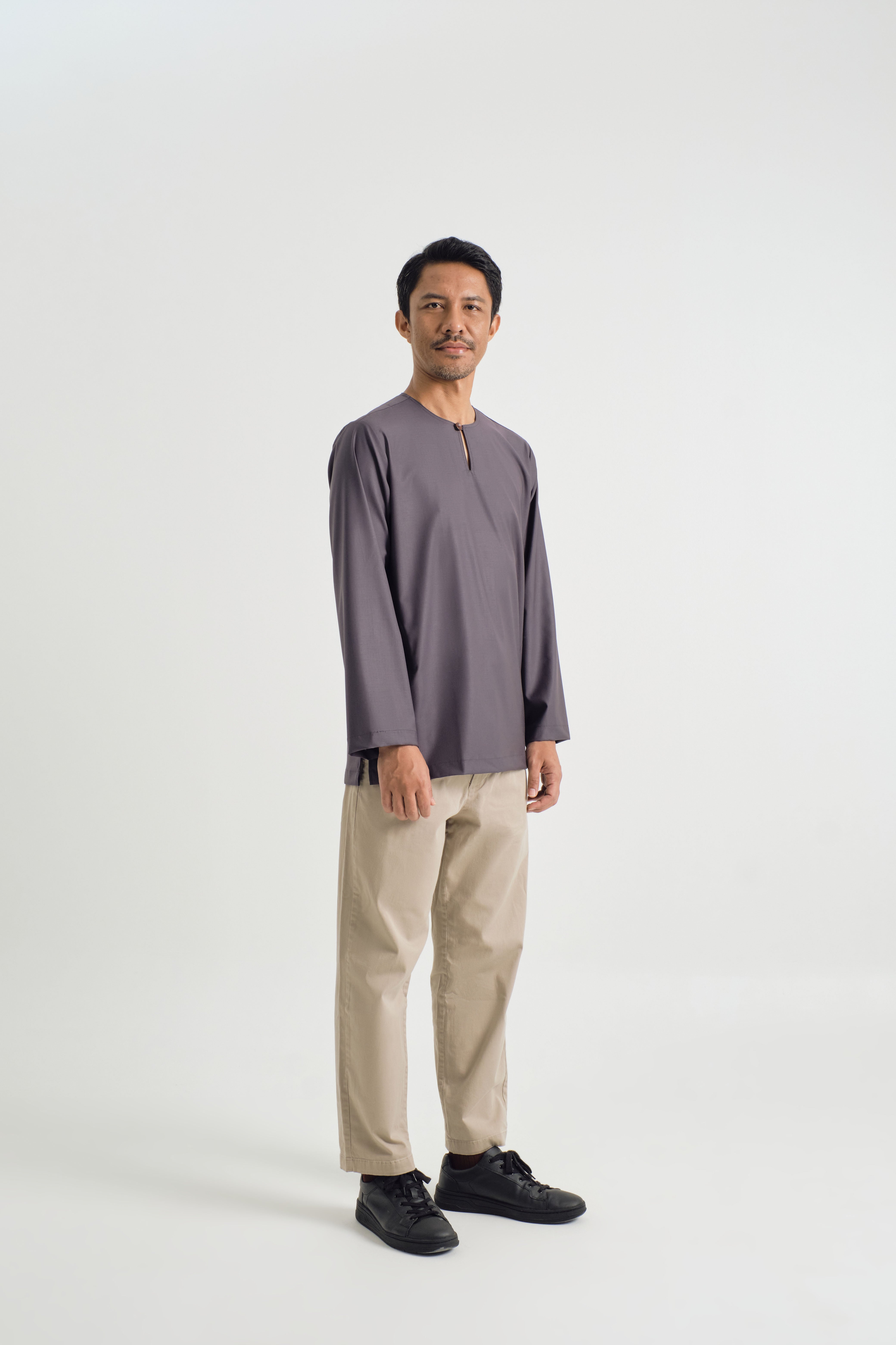 Patawali Top - Lead Grey