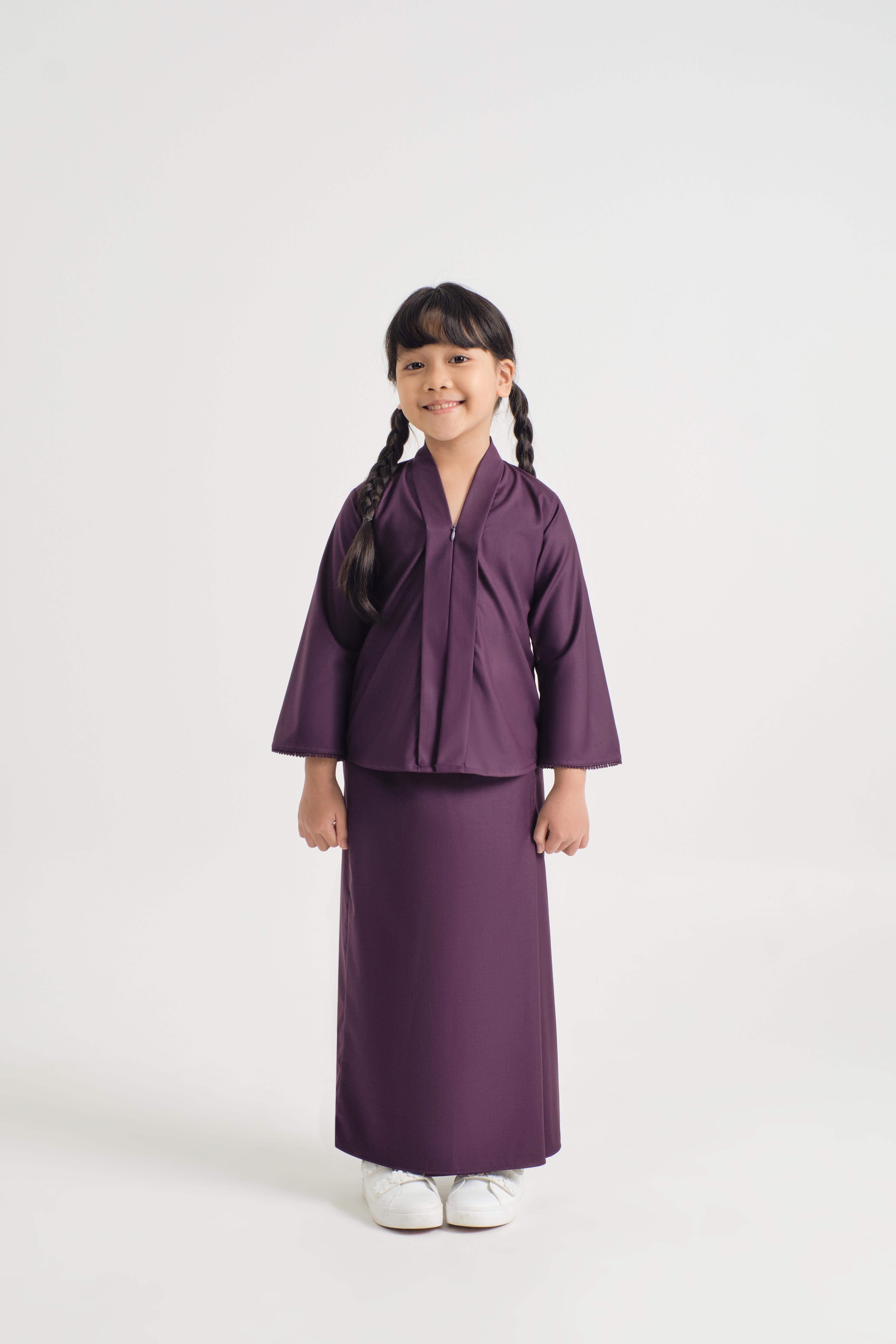 Patawali Girl Kebaya - Dark Purple