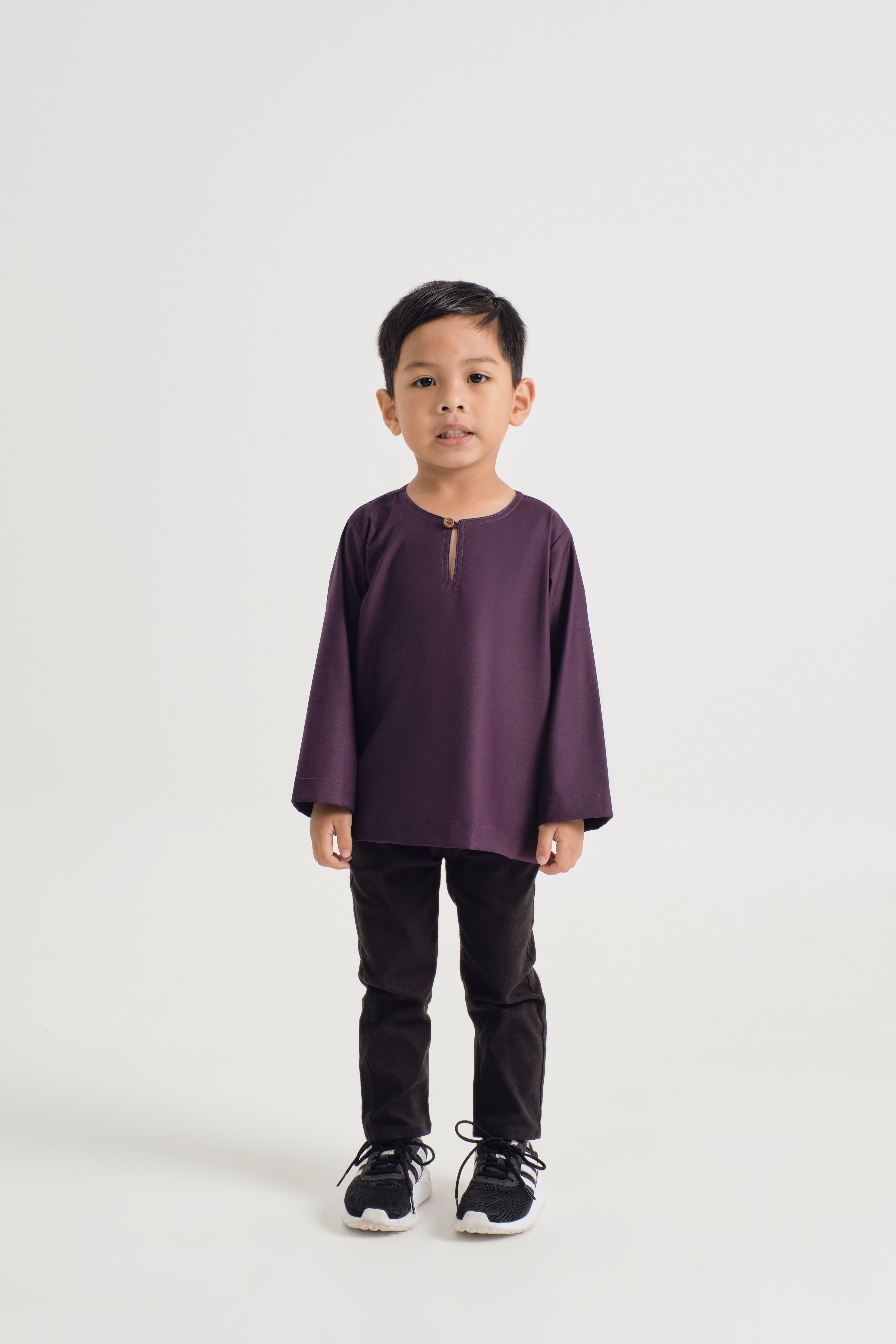 Patawali Boys Top - Dark Purple