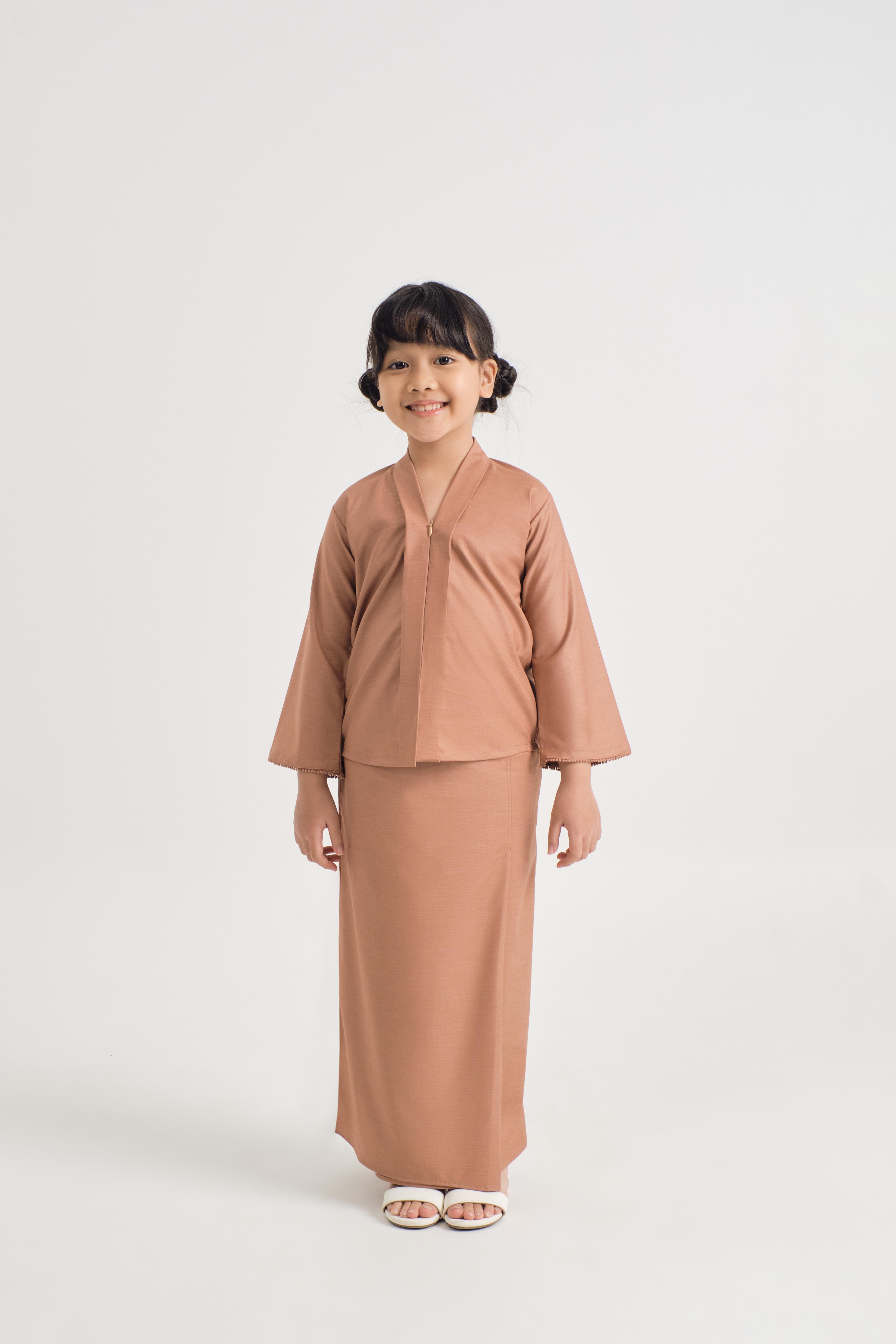 Patawali Girl Kebaya - Clay Brown