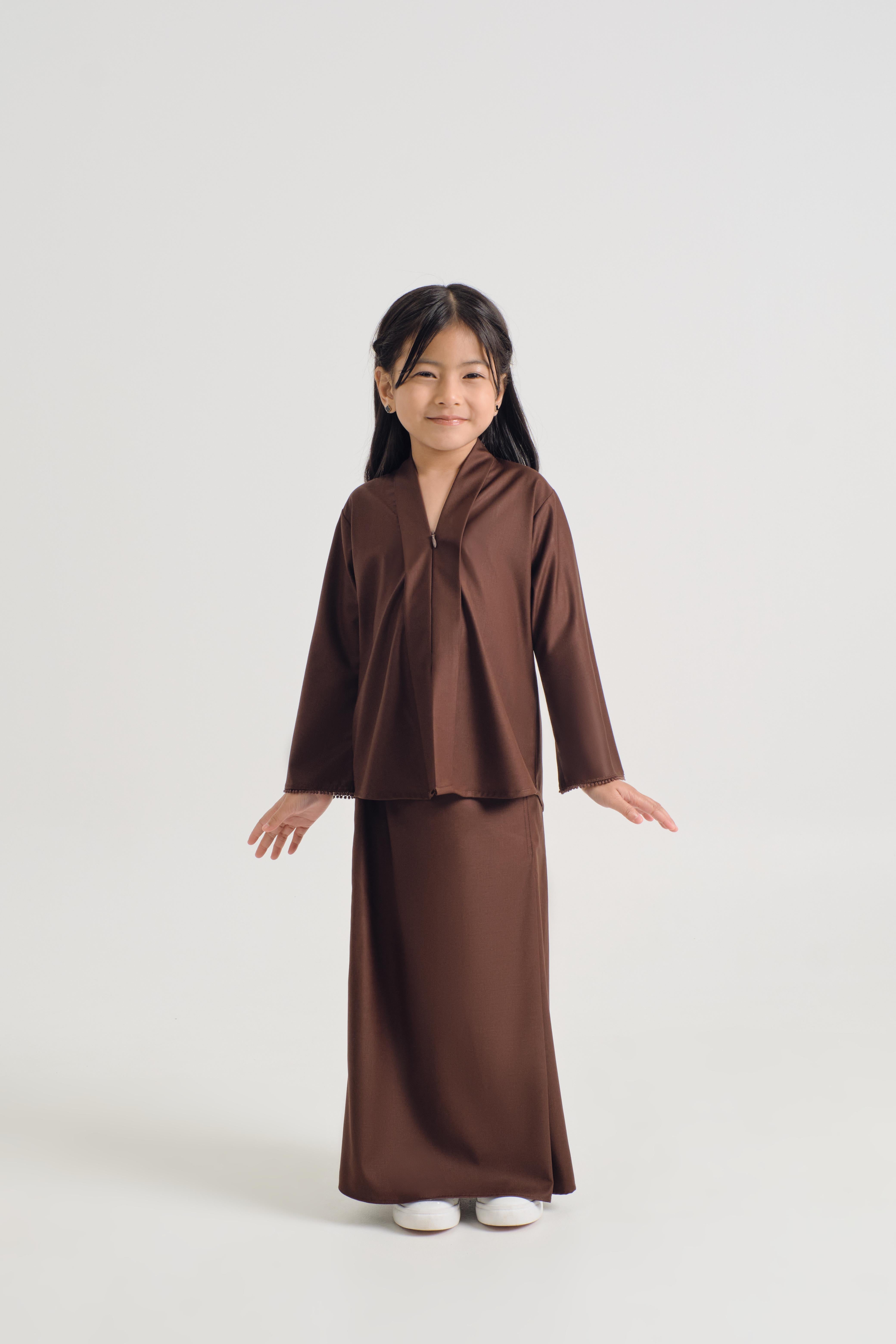 Patawali Girl Kebaya - Dark Brown