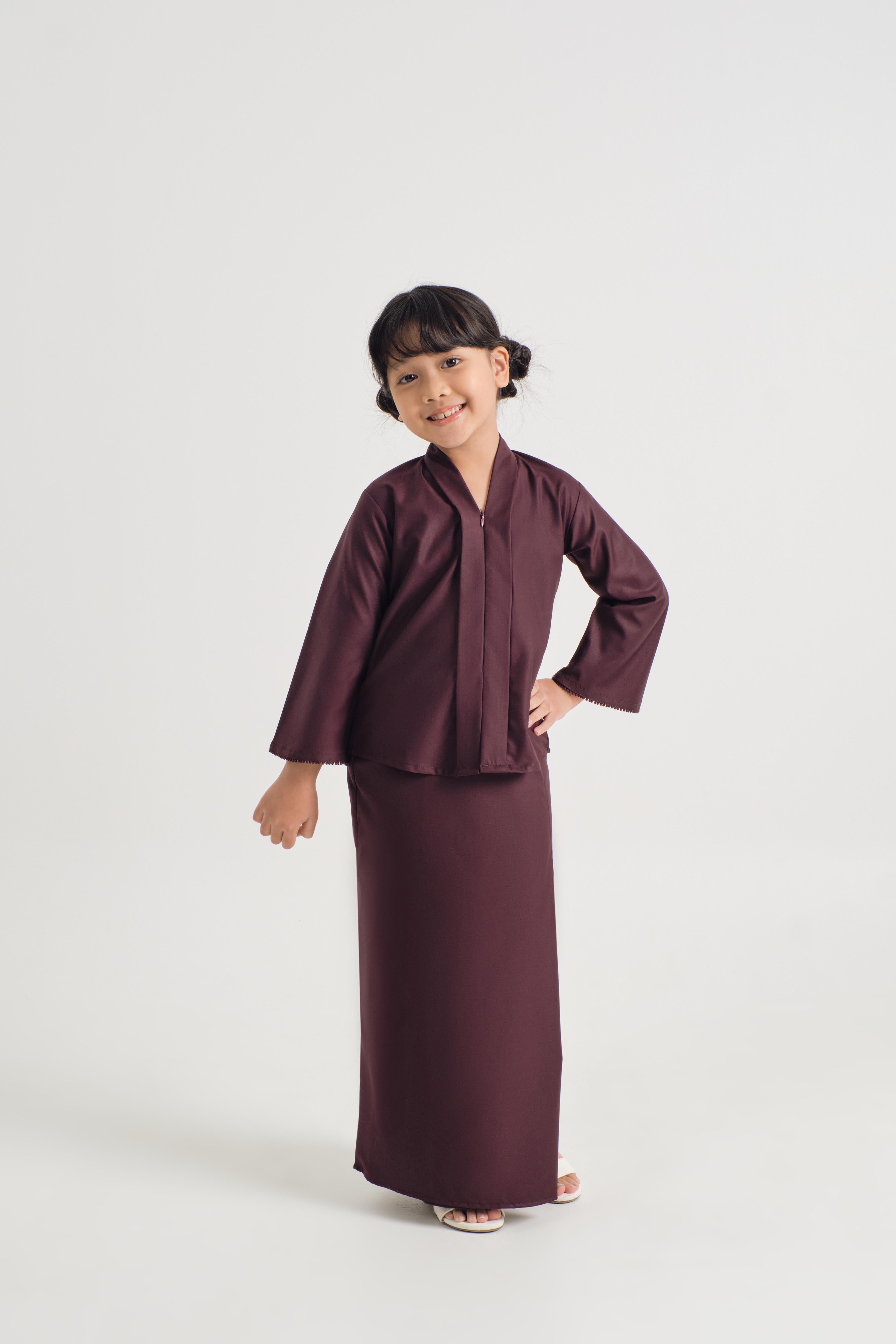 Patawali Girl Kebaya - Plum