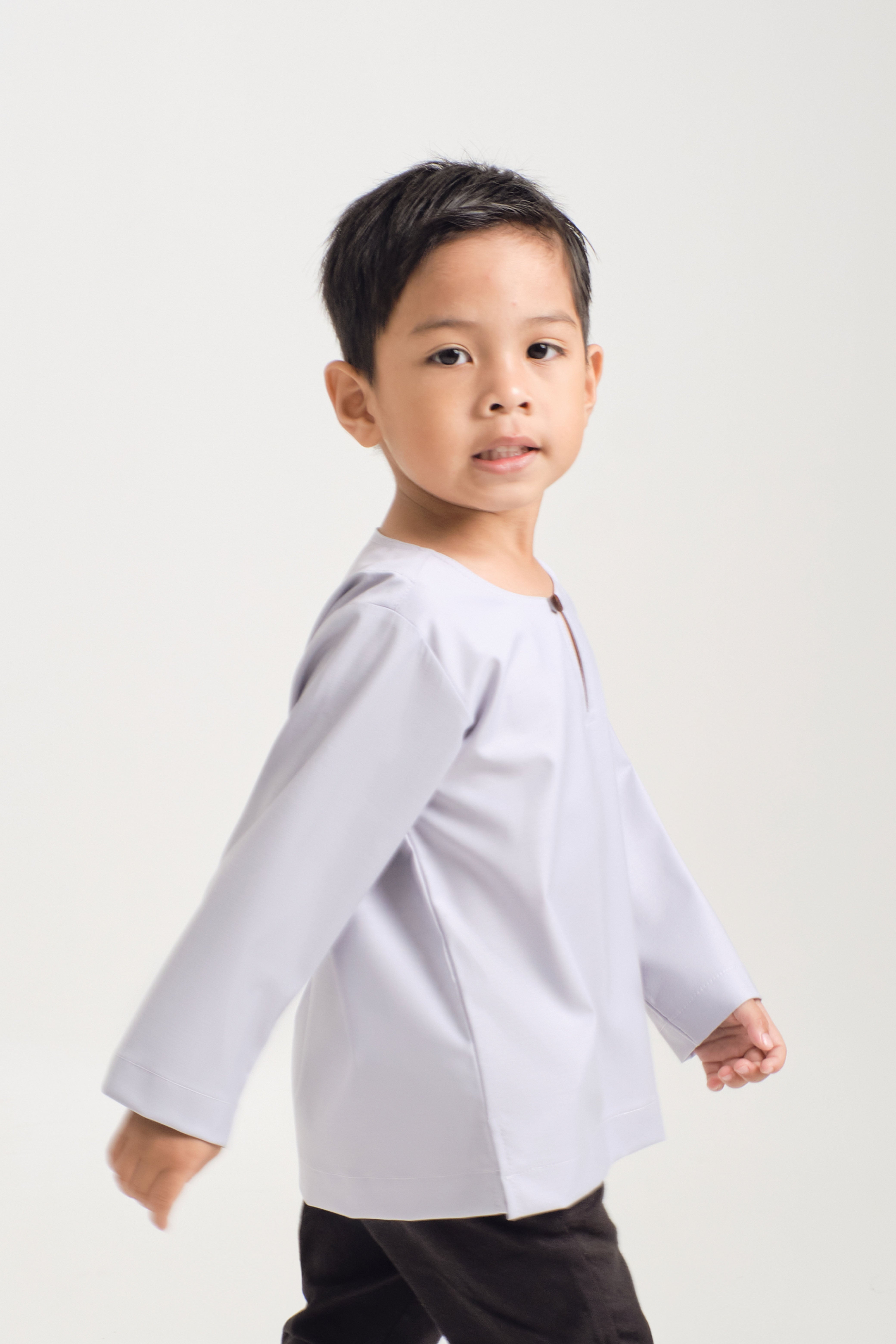 Patawali Boys Top - Pale Plum