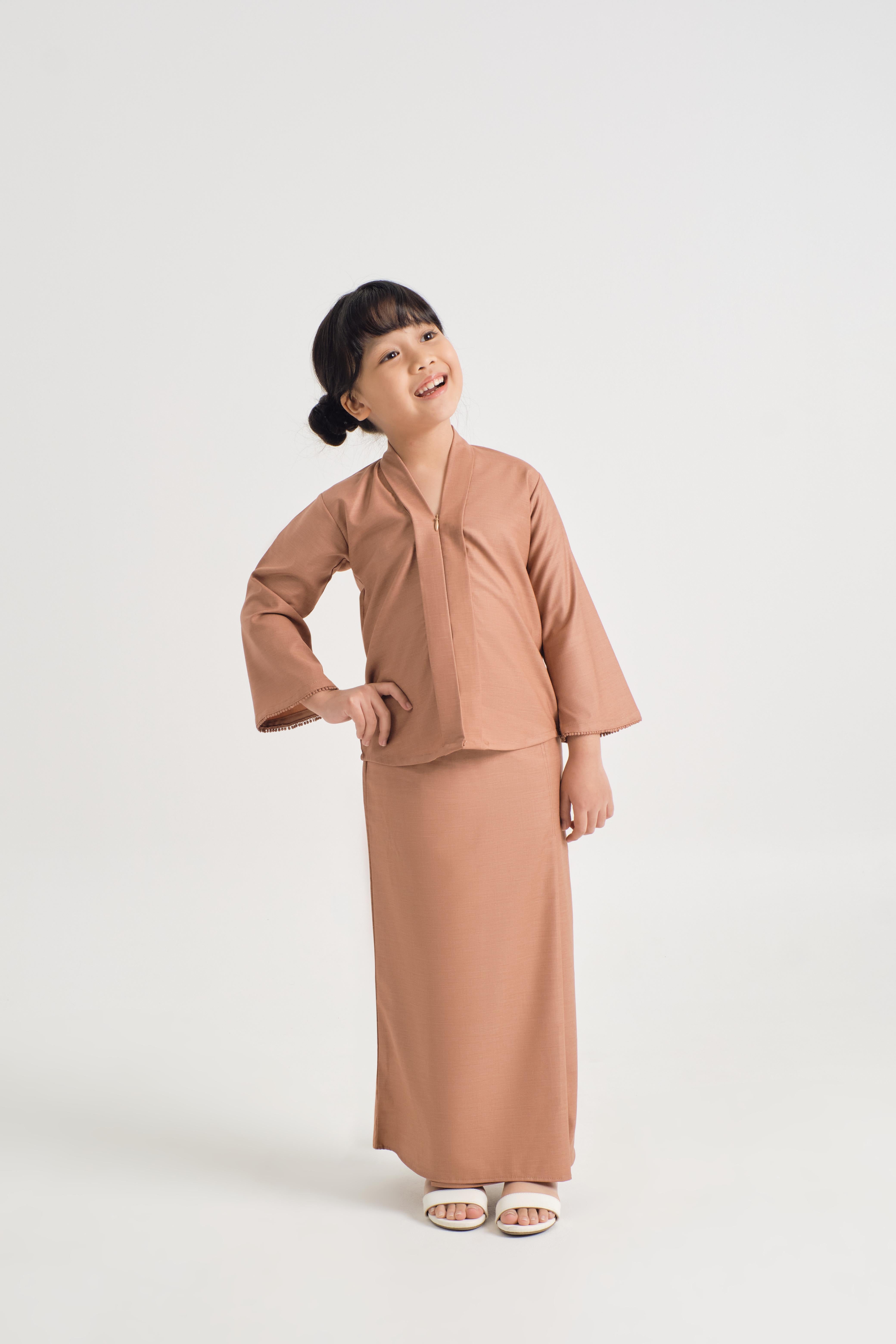 Patawali Girl Kebaya - Clay Brown