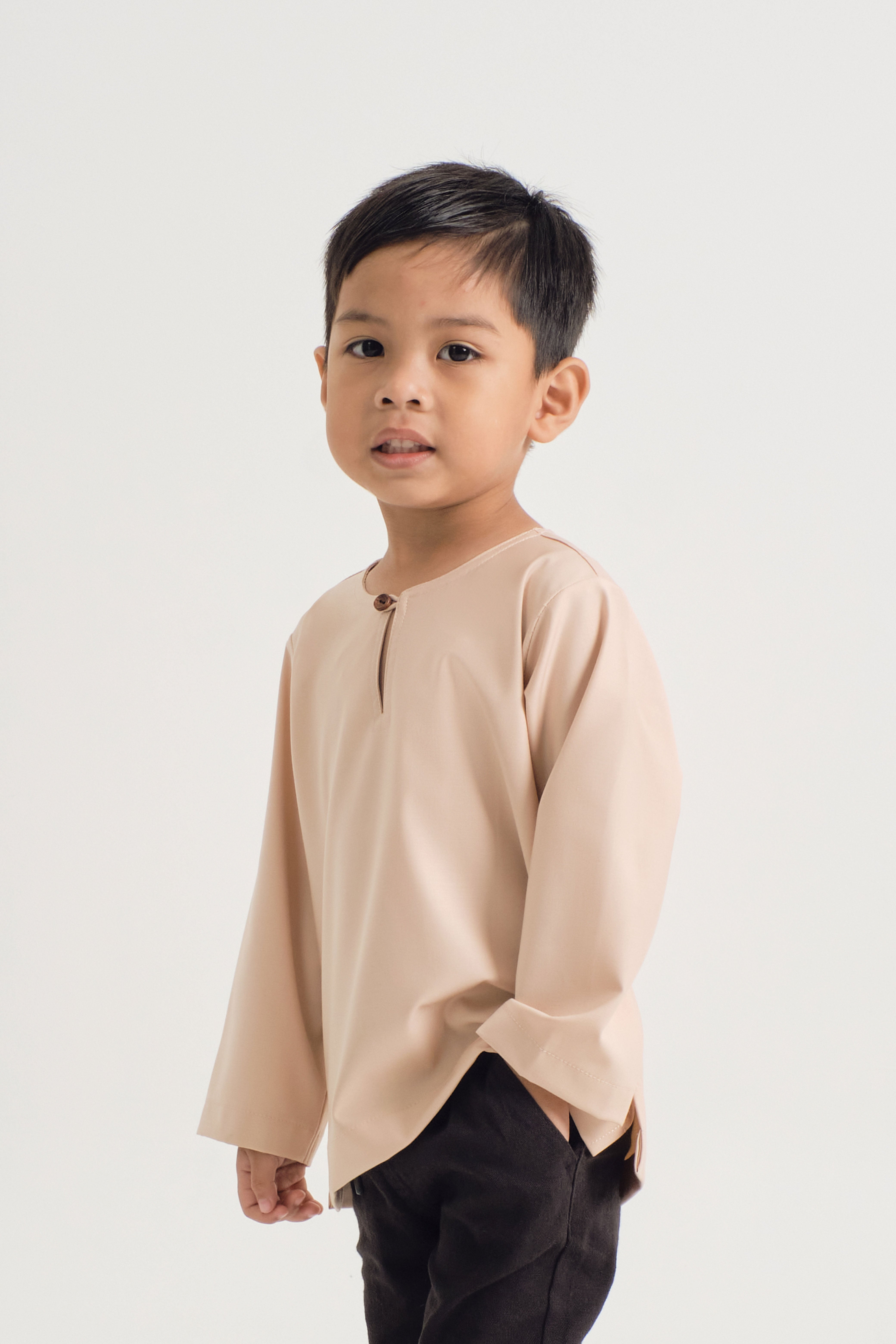 Patawali Boys Top - Soft Peach