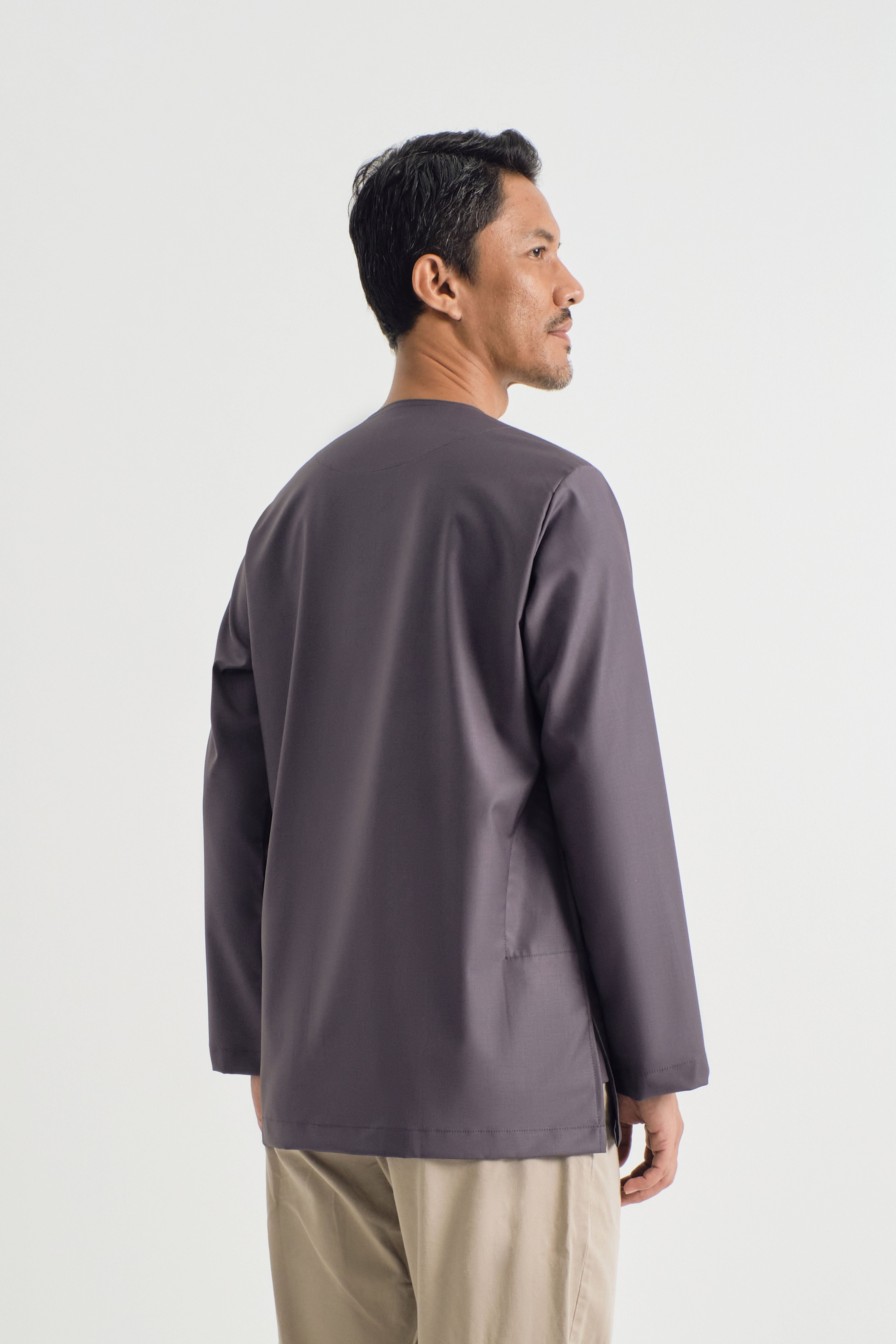 Patawali Top - Lead Grey