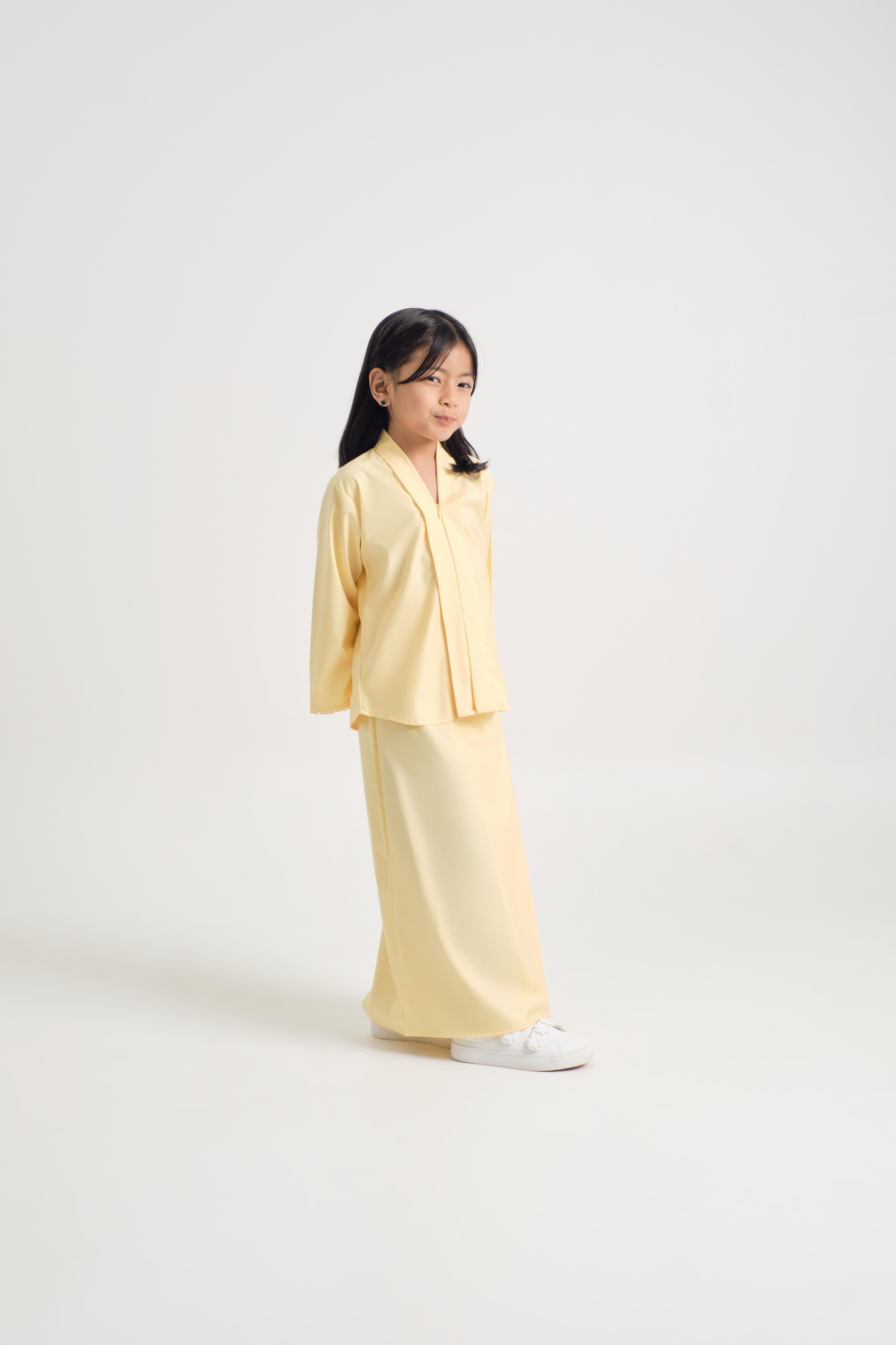 Patawali Girl Kebaya - Soft Yellow