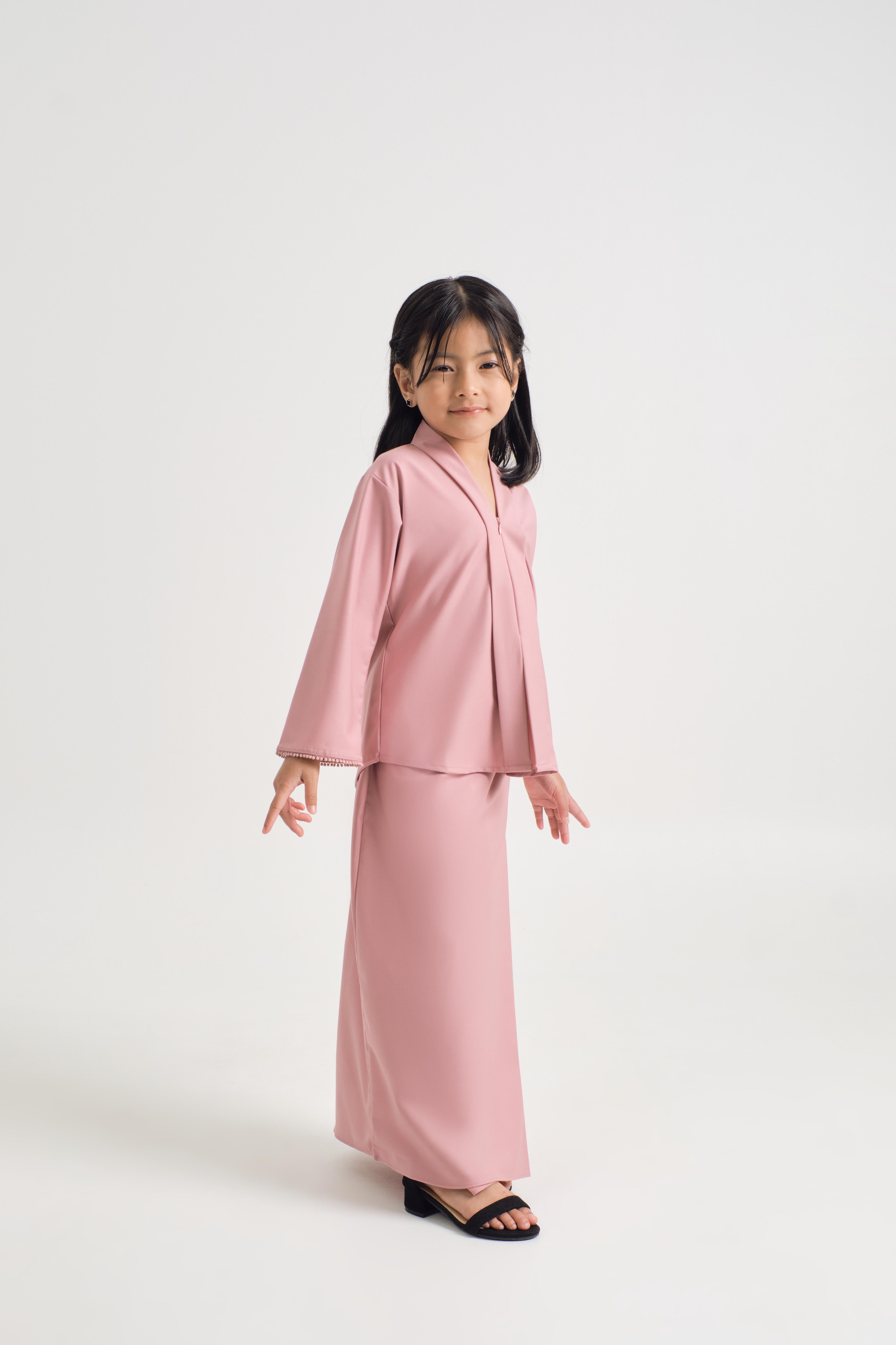 Patawali Girl Kebaya - Dusty Pink