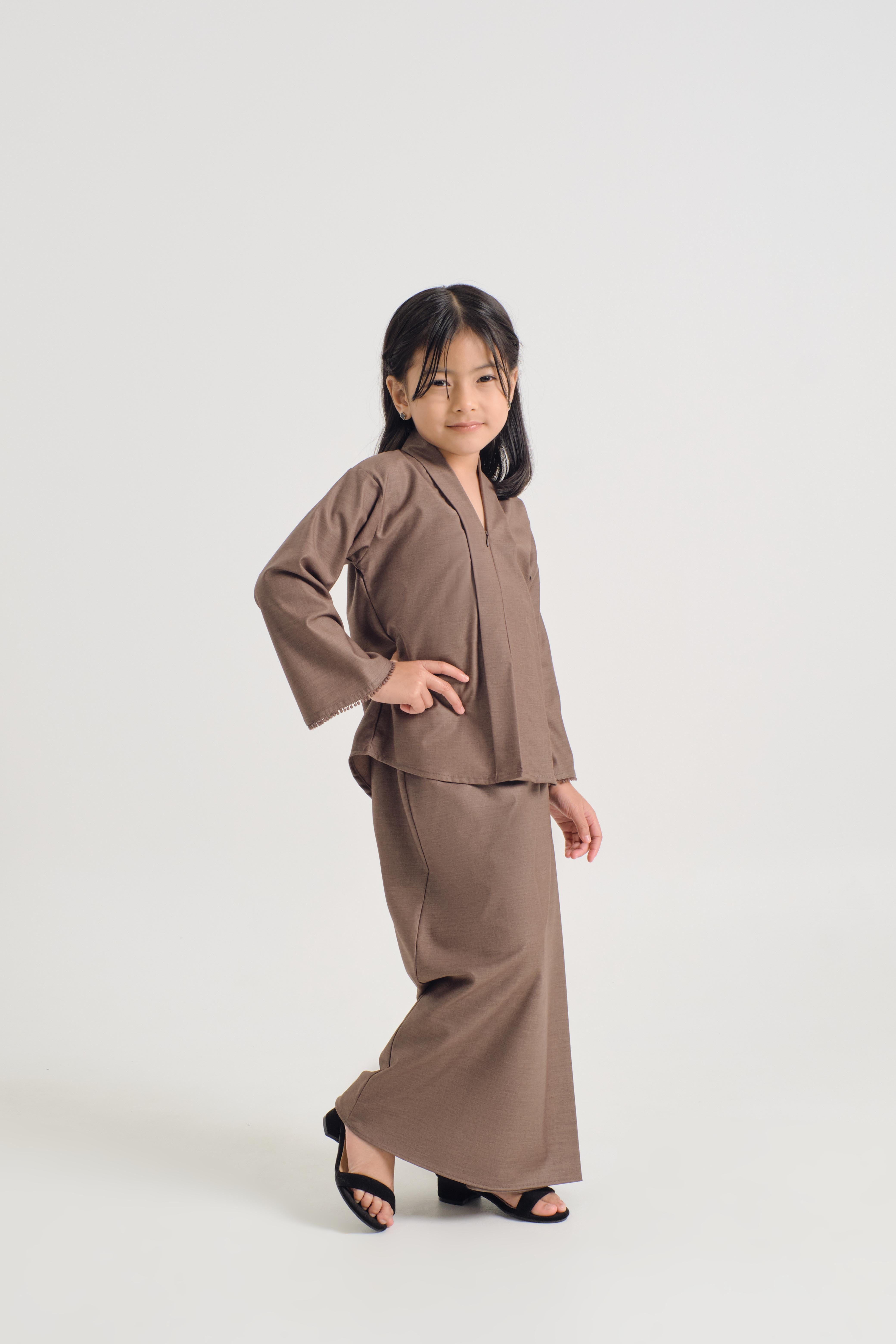 Patawali Girl Kebaya - Espresso