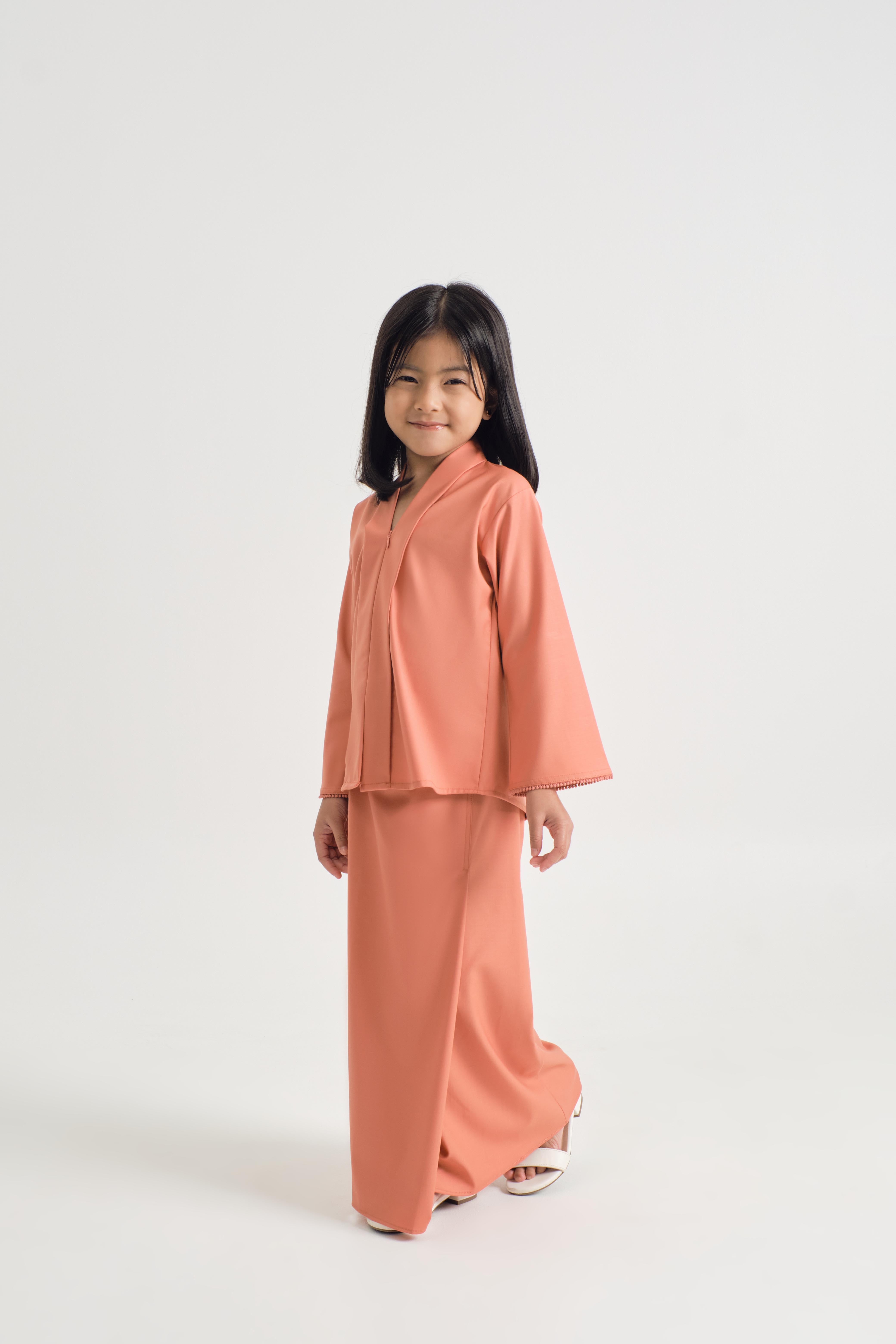 Patawali Girl Kebaya - Pumpkin