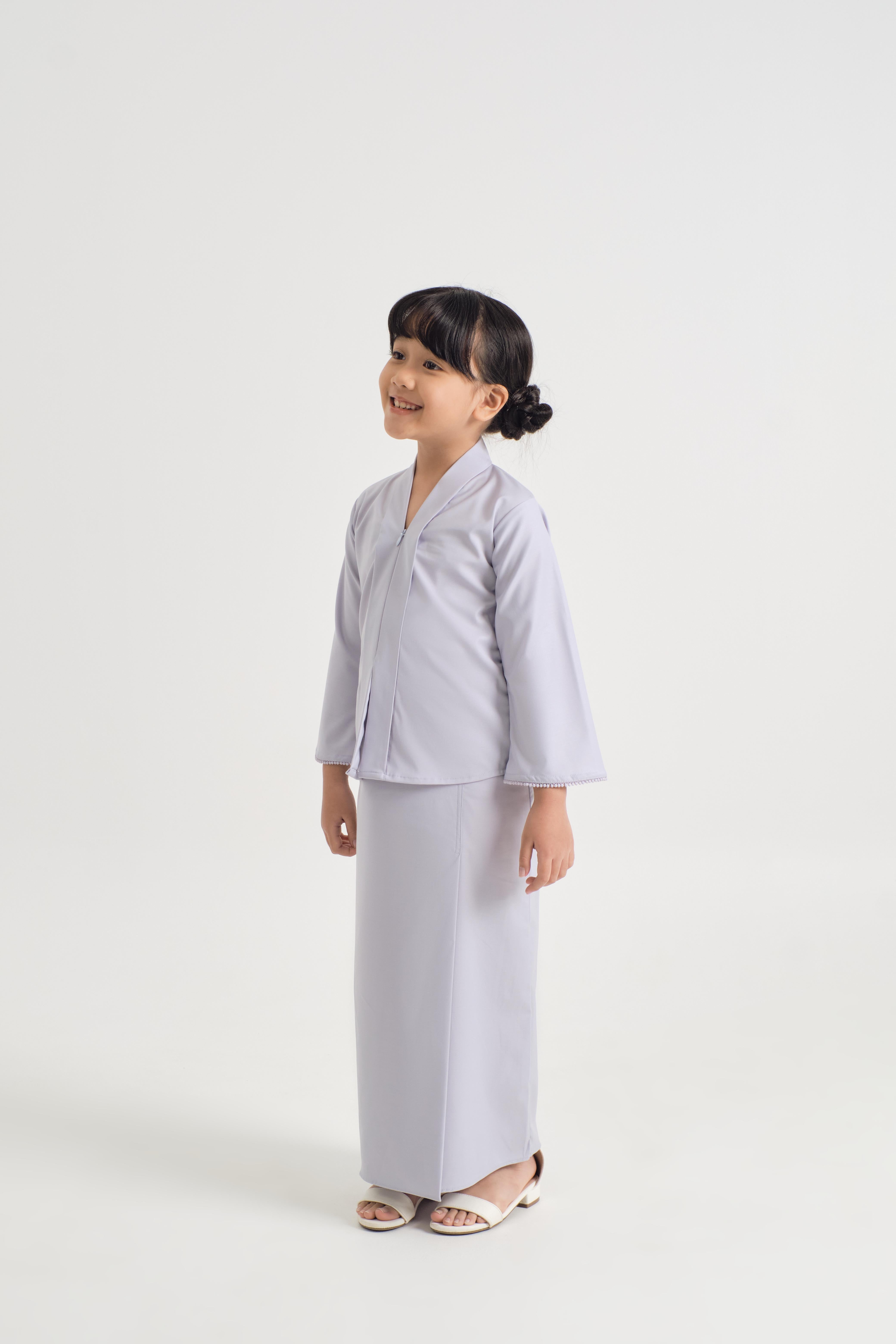 Patawali Girl Kebaya - Pale Plum