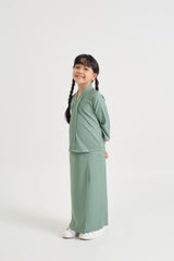 Patawali Girl Kebaya - Soft Teal Green