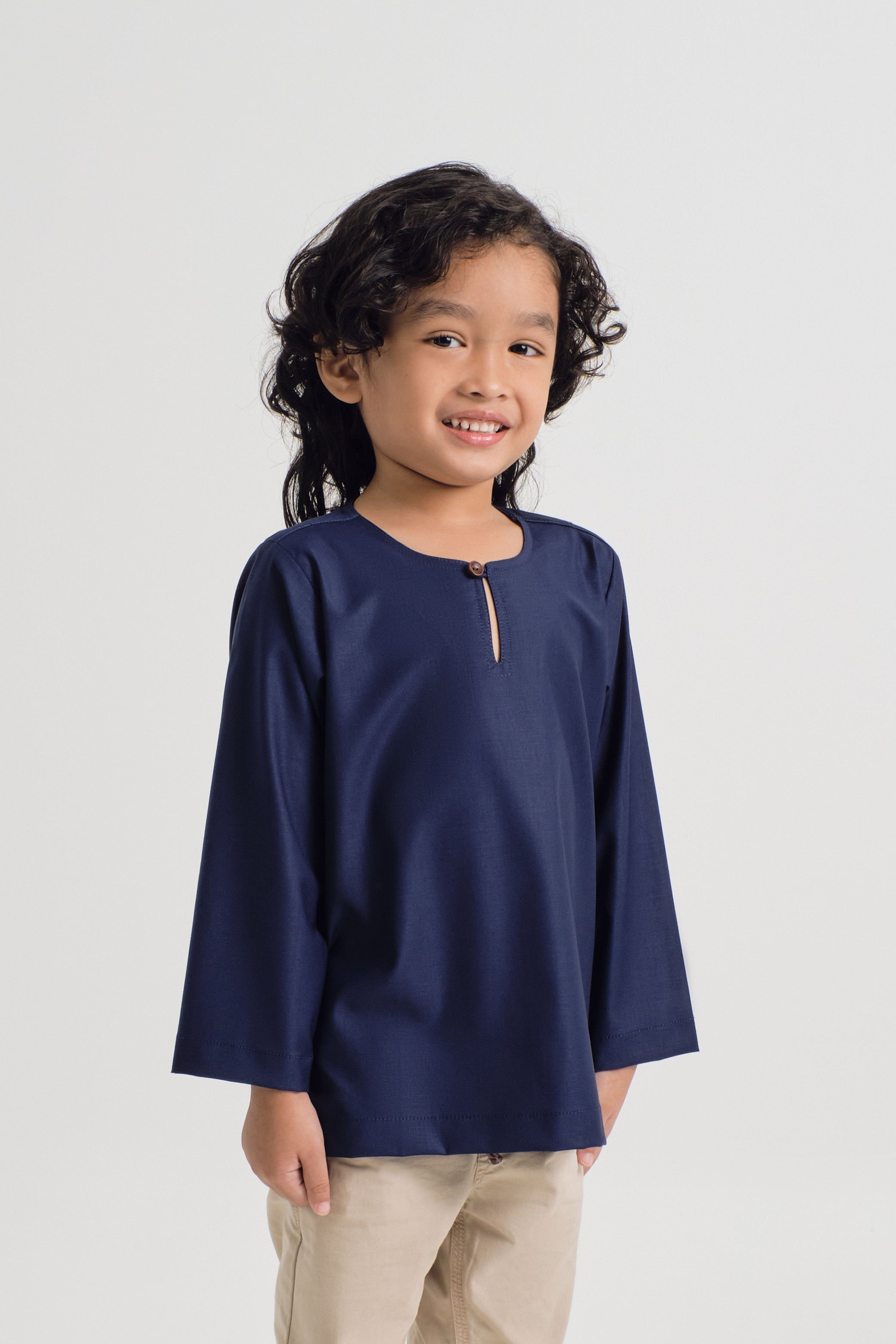 Patawali Boys Top - Dark Navy