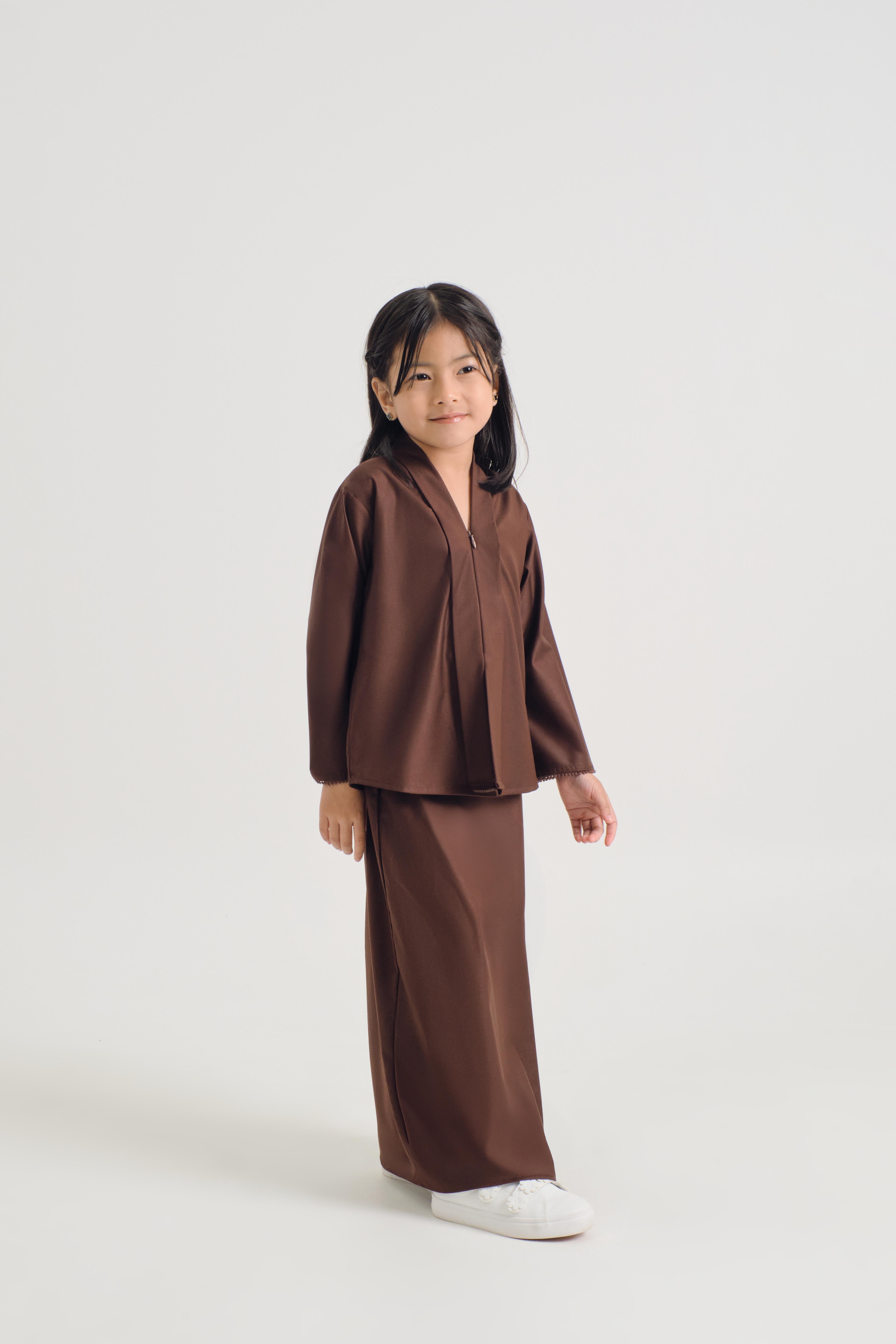 Patawali Girl Kebaya - Dark Brown