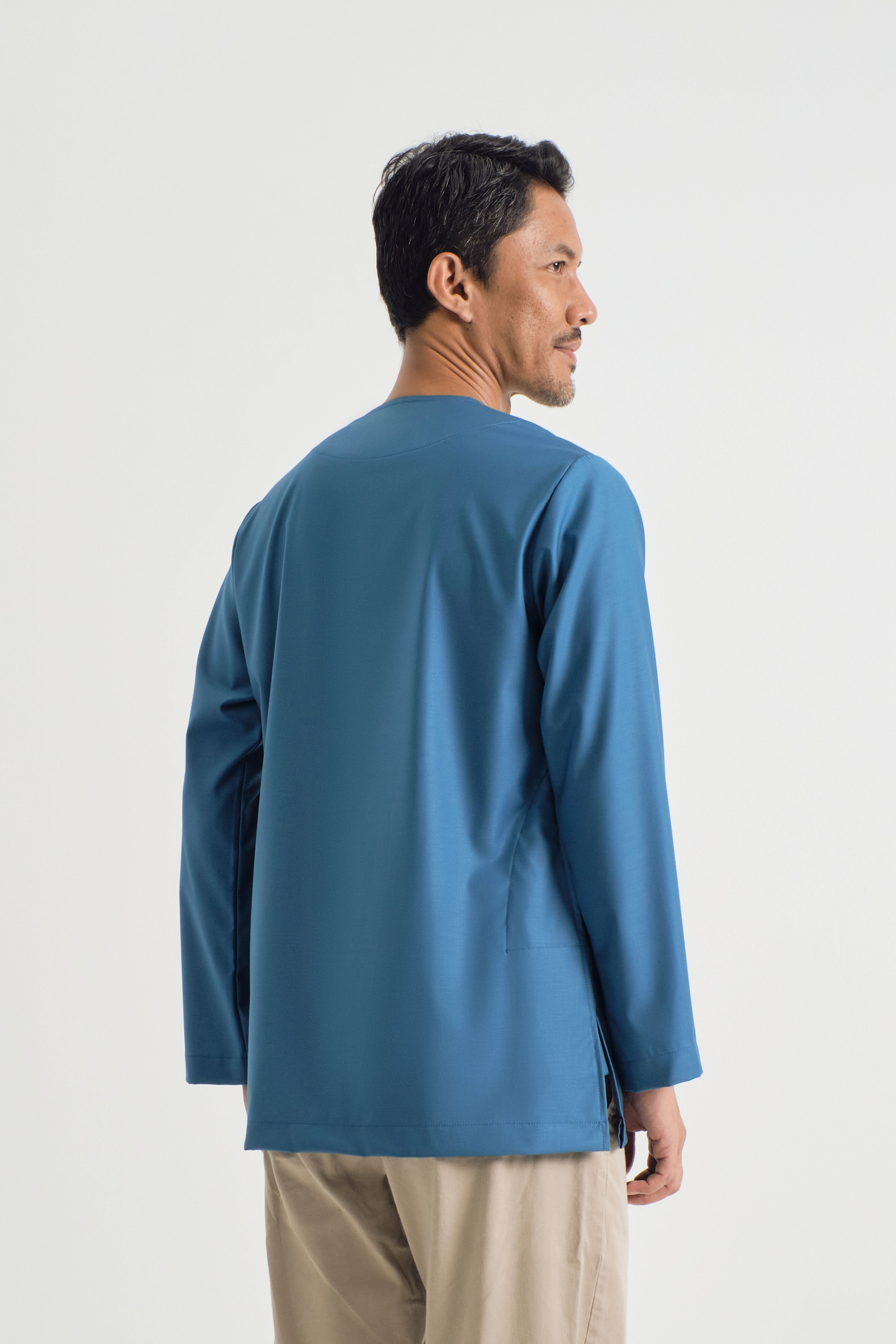 Patawali Top - Ocean Blue