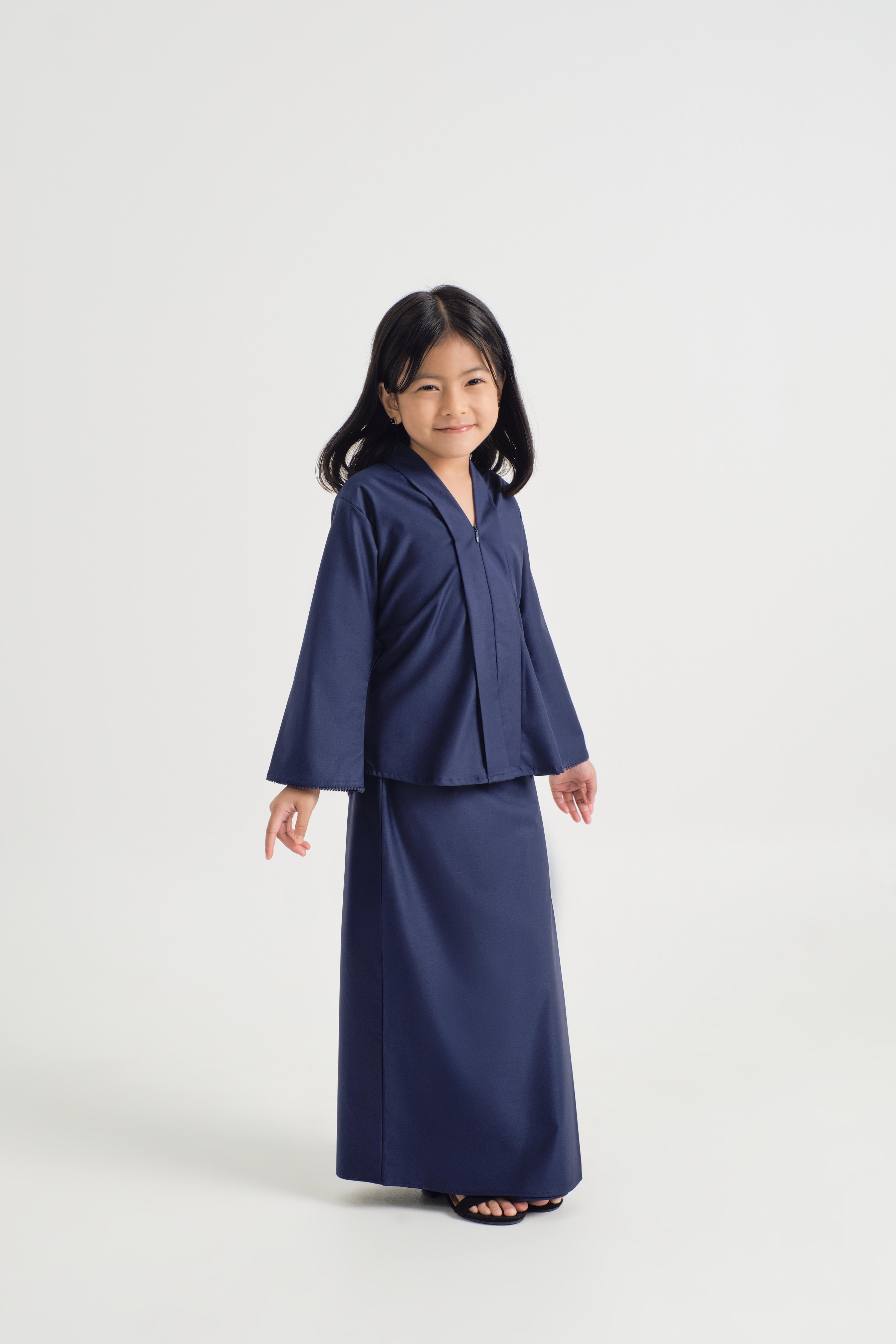 Patawali Girl Kebaya - Dark Navy