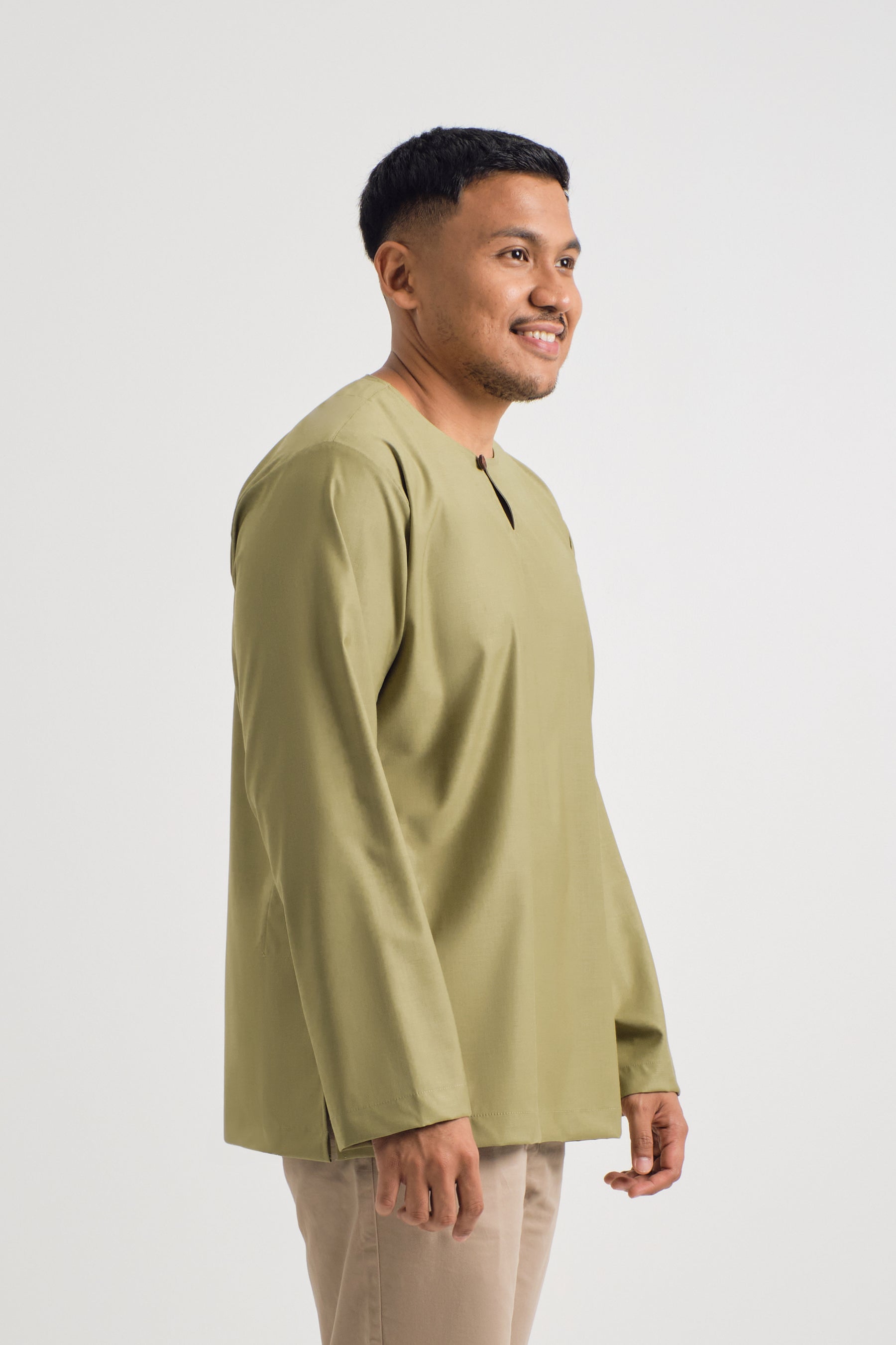 Patawali Top - Moss Green