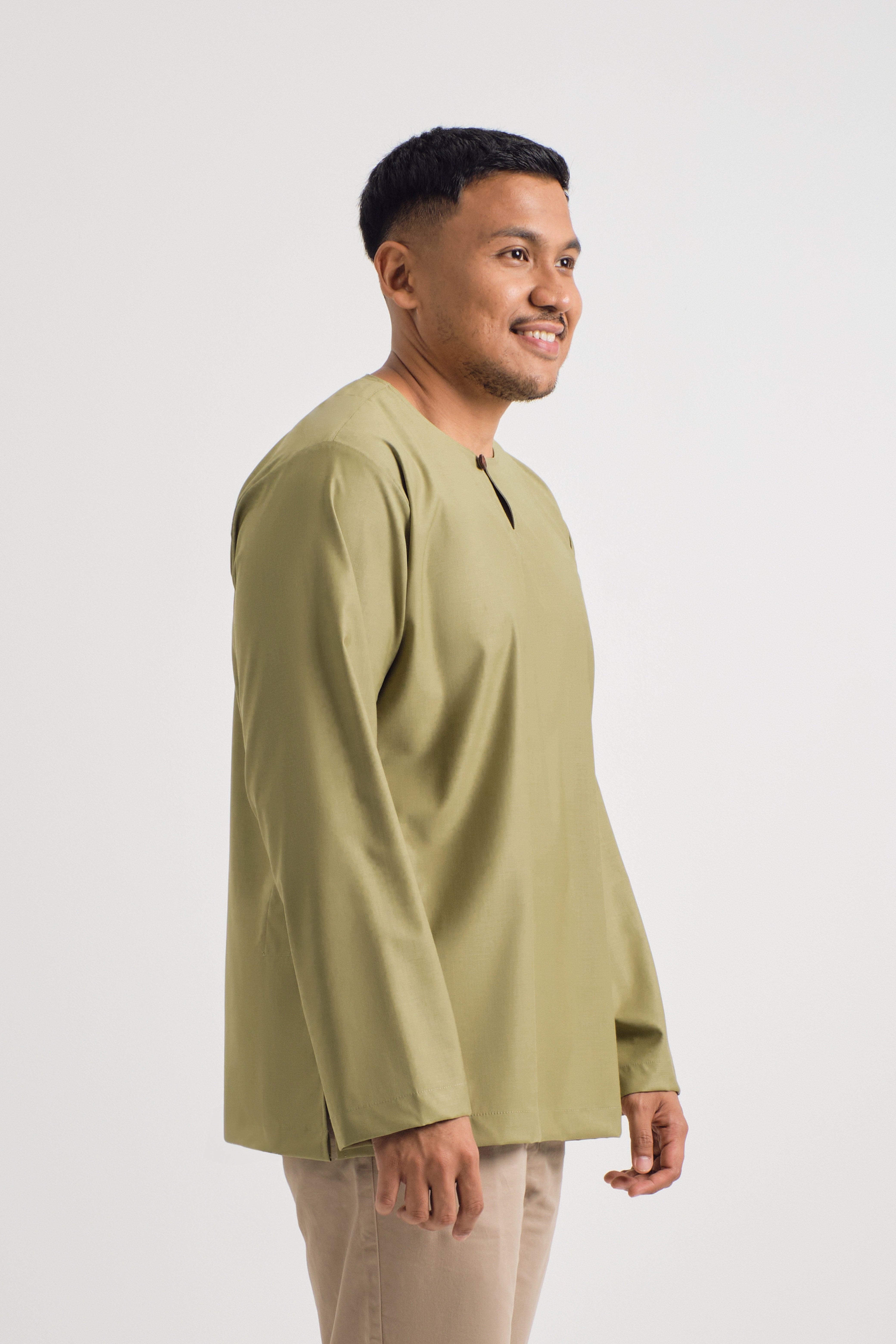 Patawali Top - Moss Green