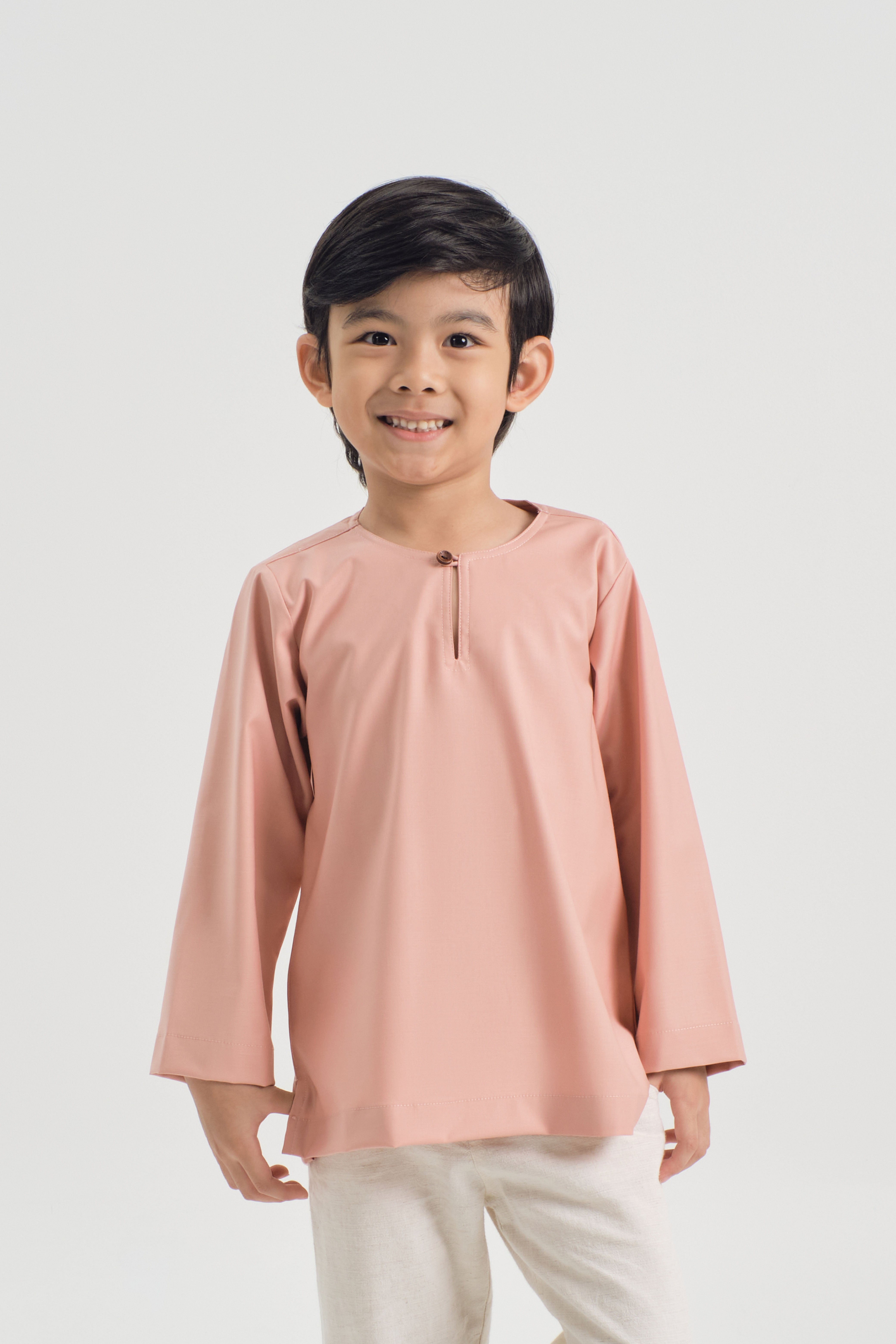 Patawali Boys Top - Coral