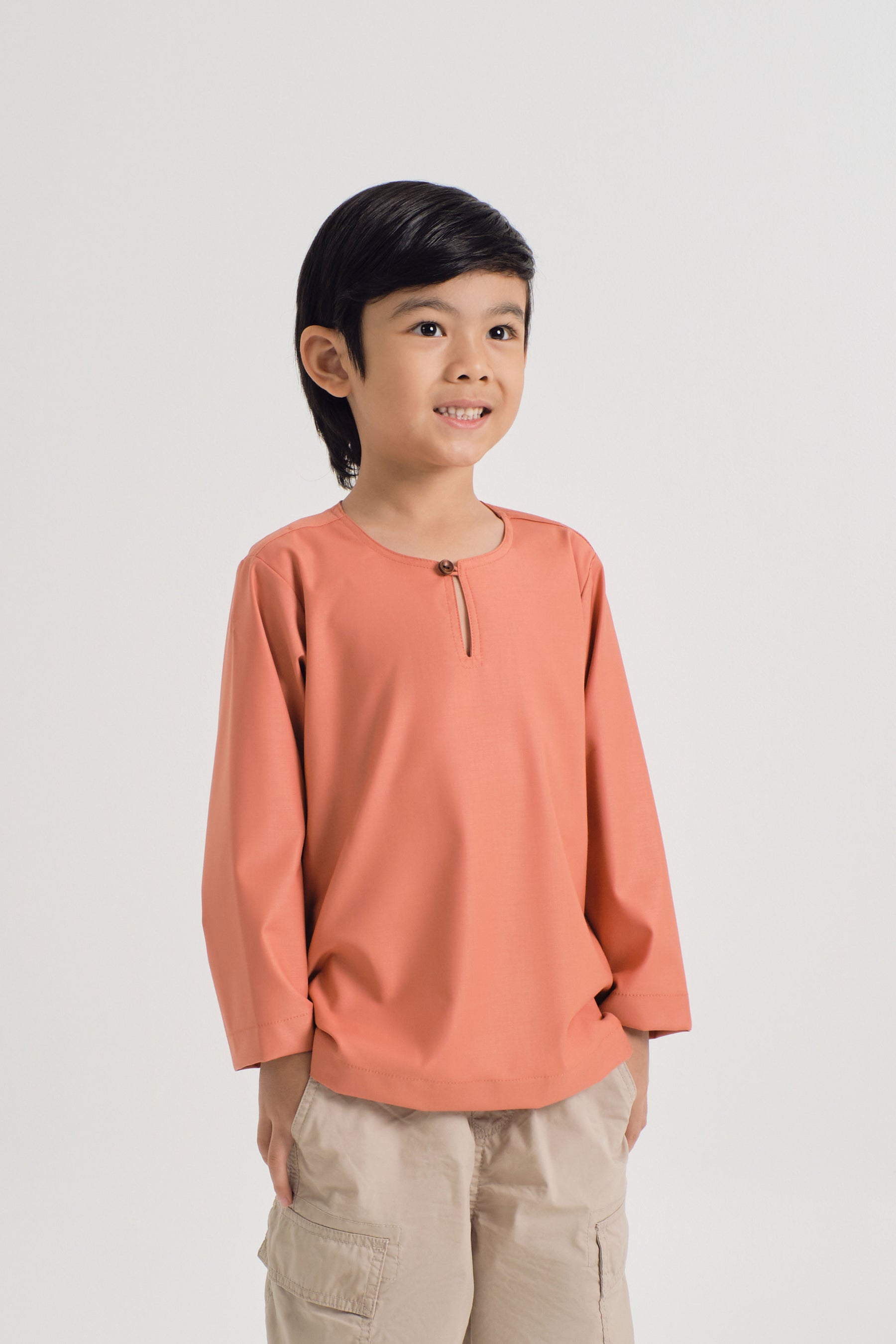 Patawali Boys Top - Pumpkin