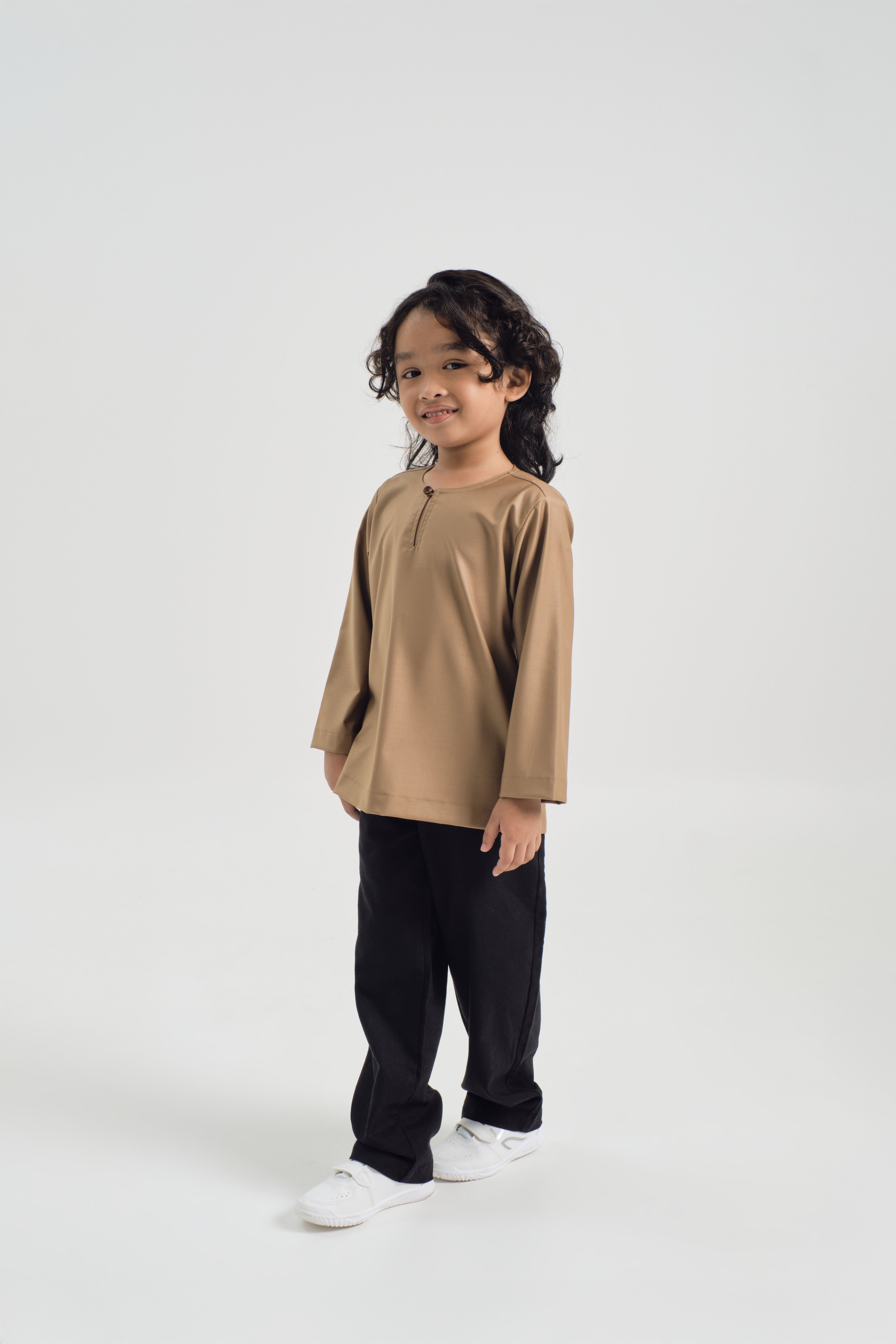 Patawali Boys Top - Hazel Brown