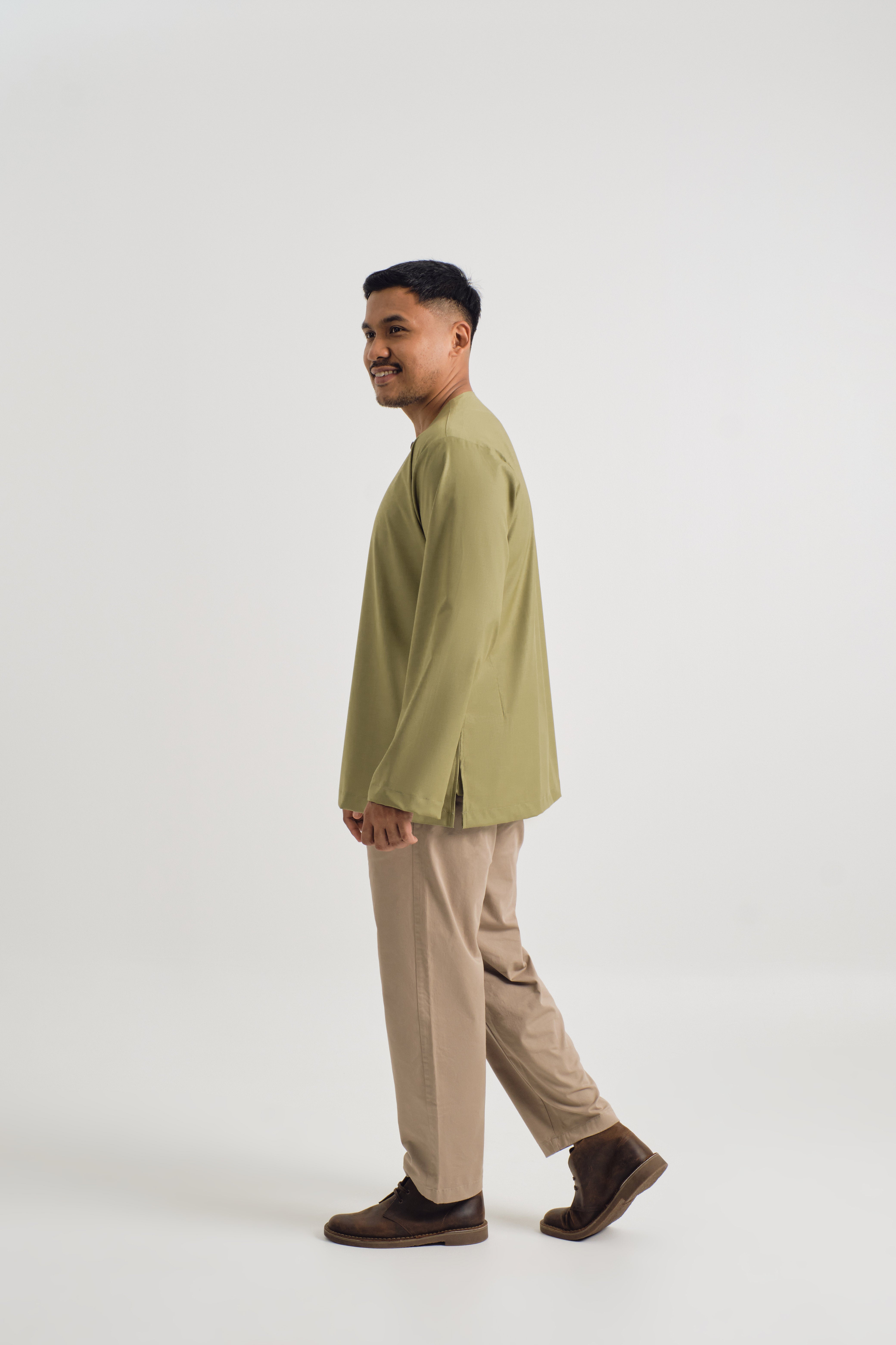 Patawali Top - Moss Green