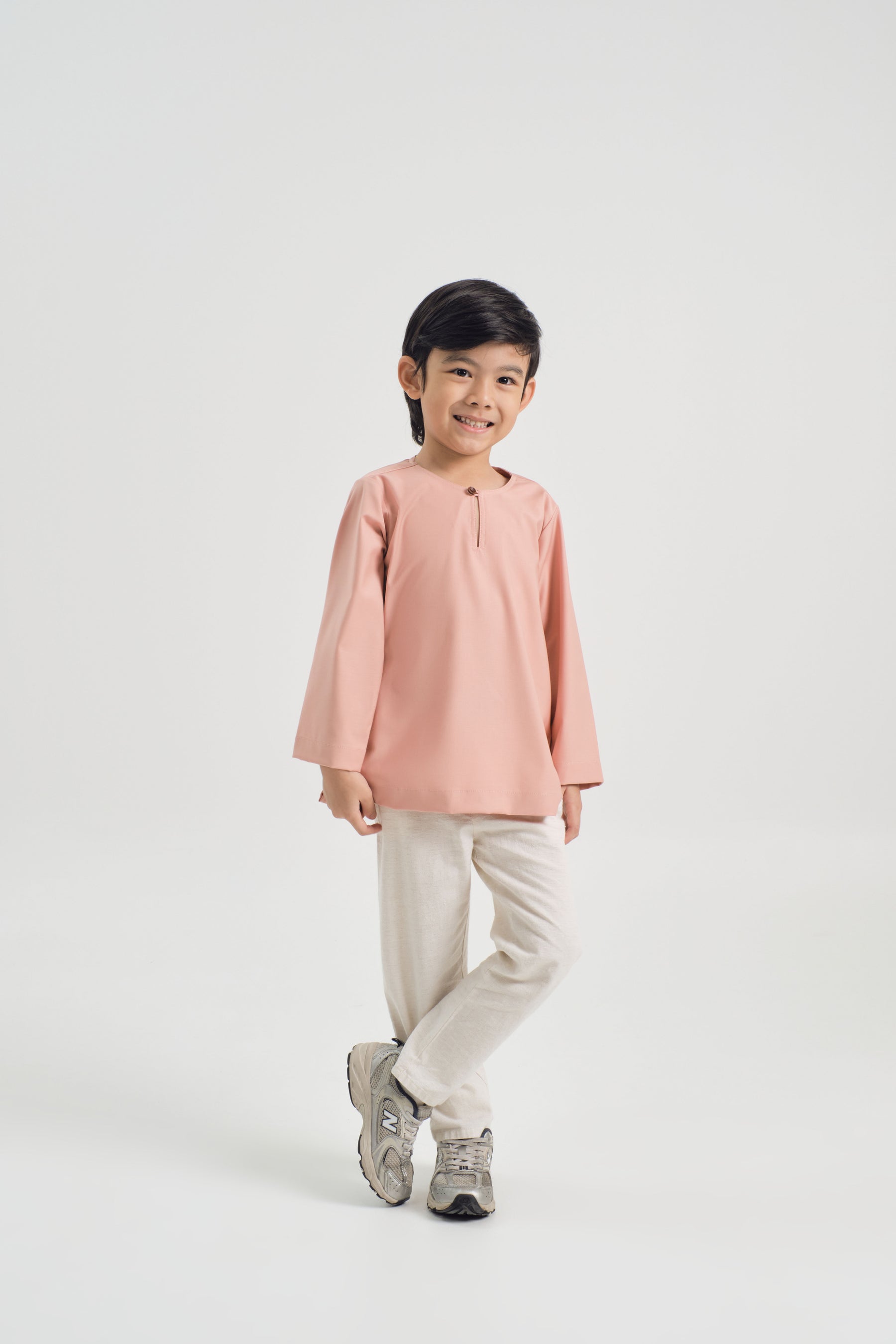 Patawali Boys Top - Coral