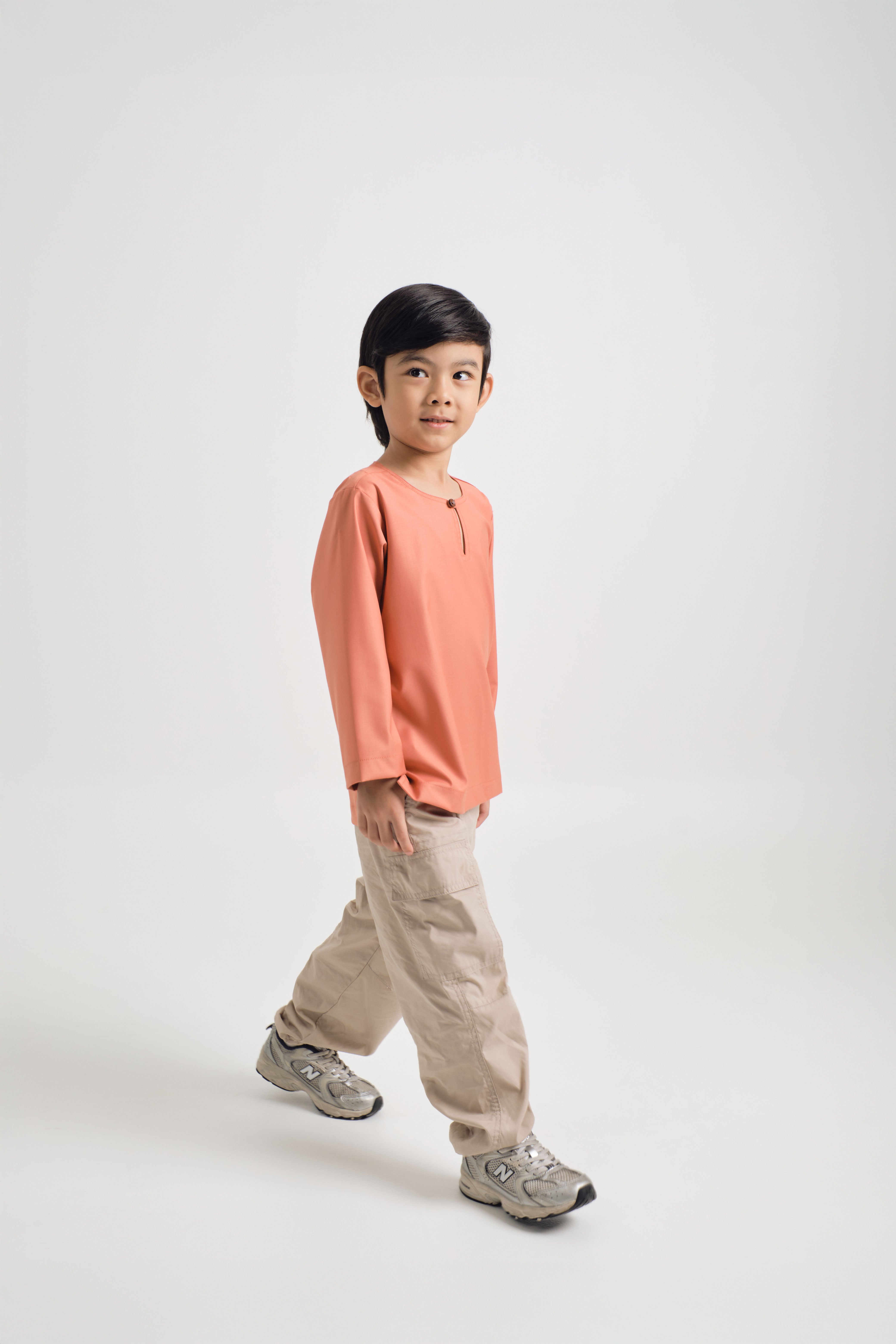 Patawali Boys Top - Pumpkin