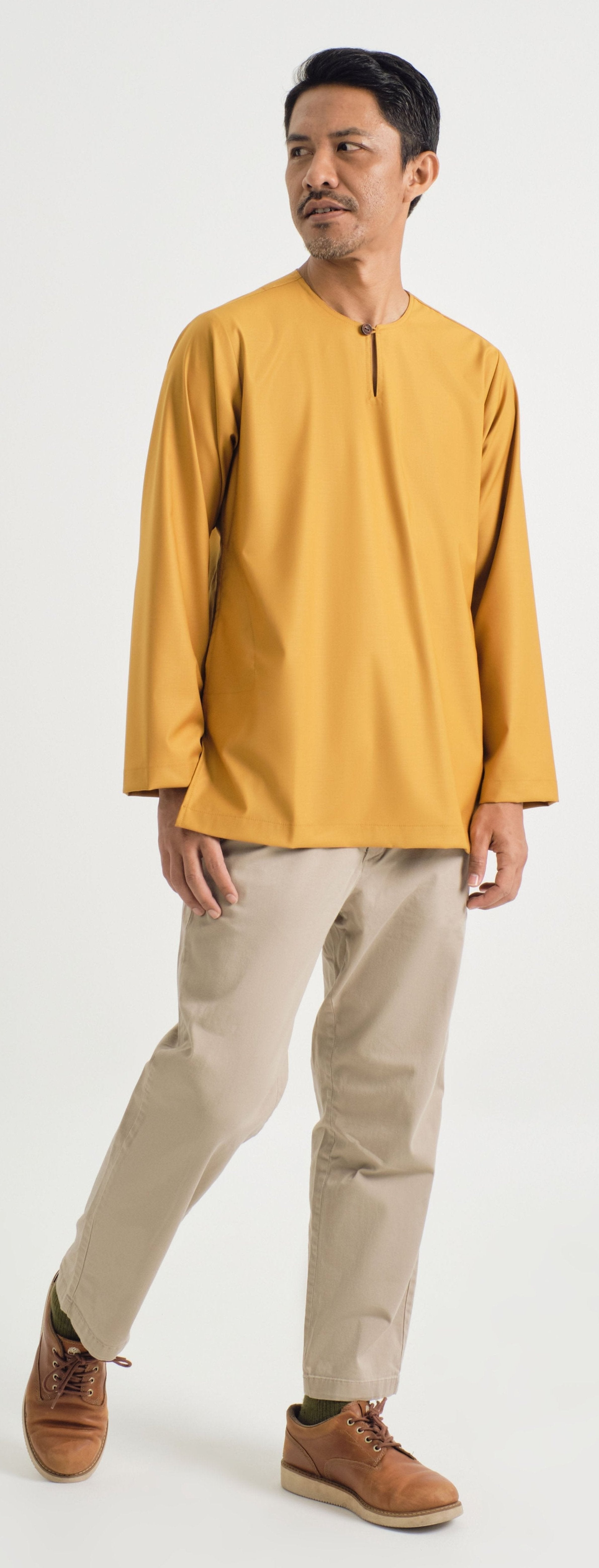 Patawali Top - Mustard Yellow