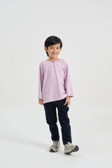 Patawali Boys Top - Thistle Purple
