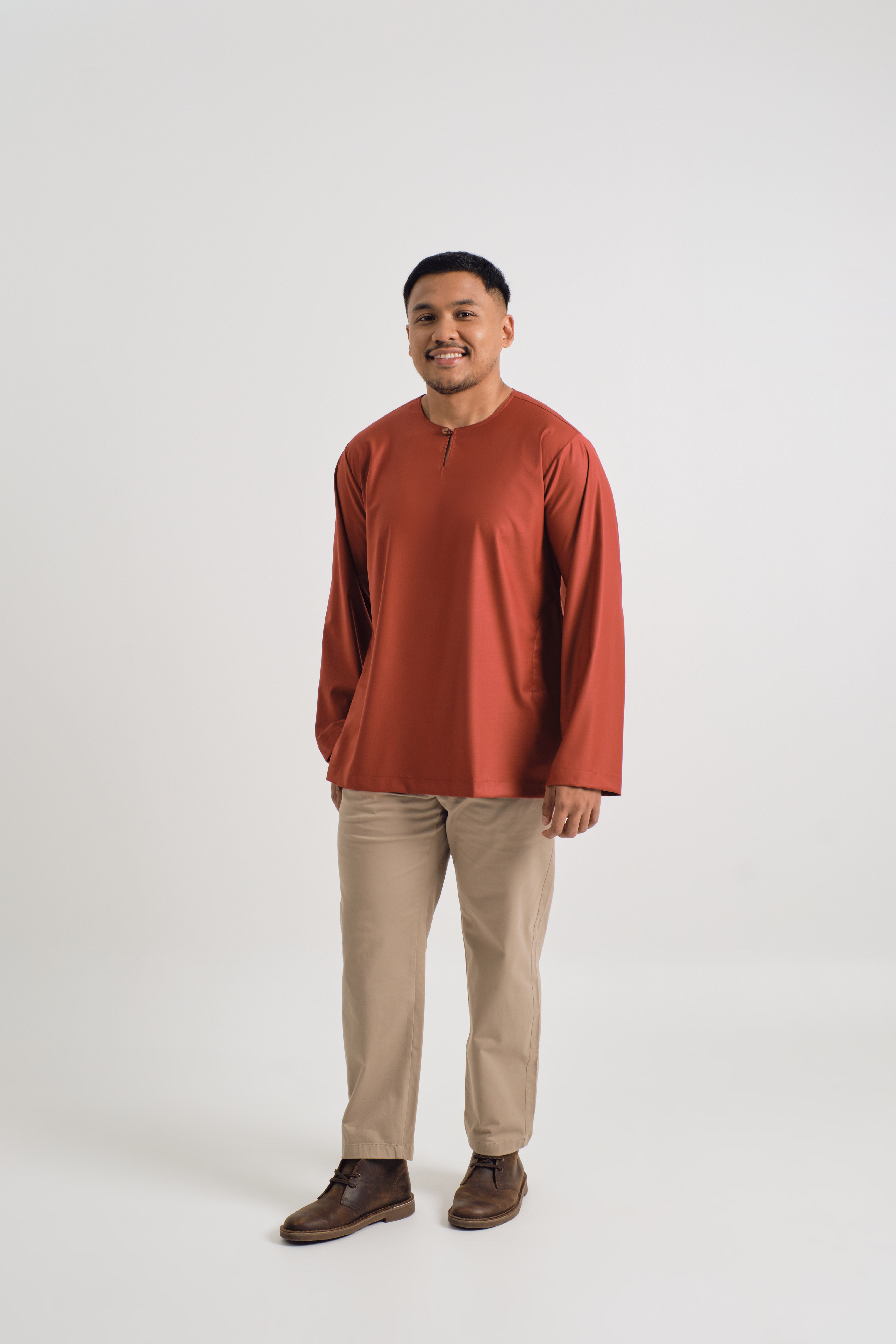 Patawali Top - Brick Red