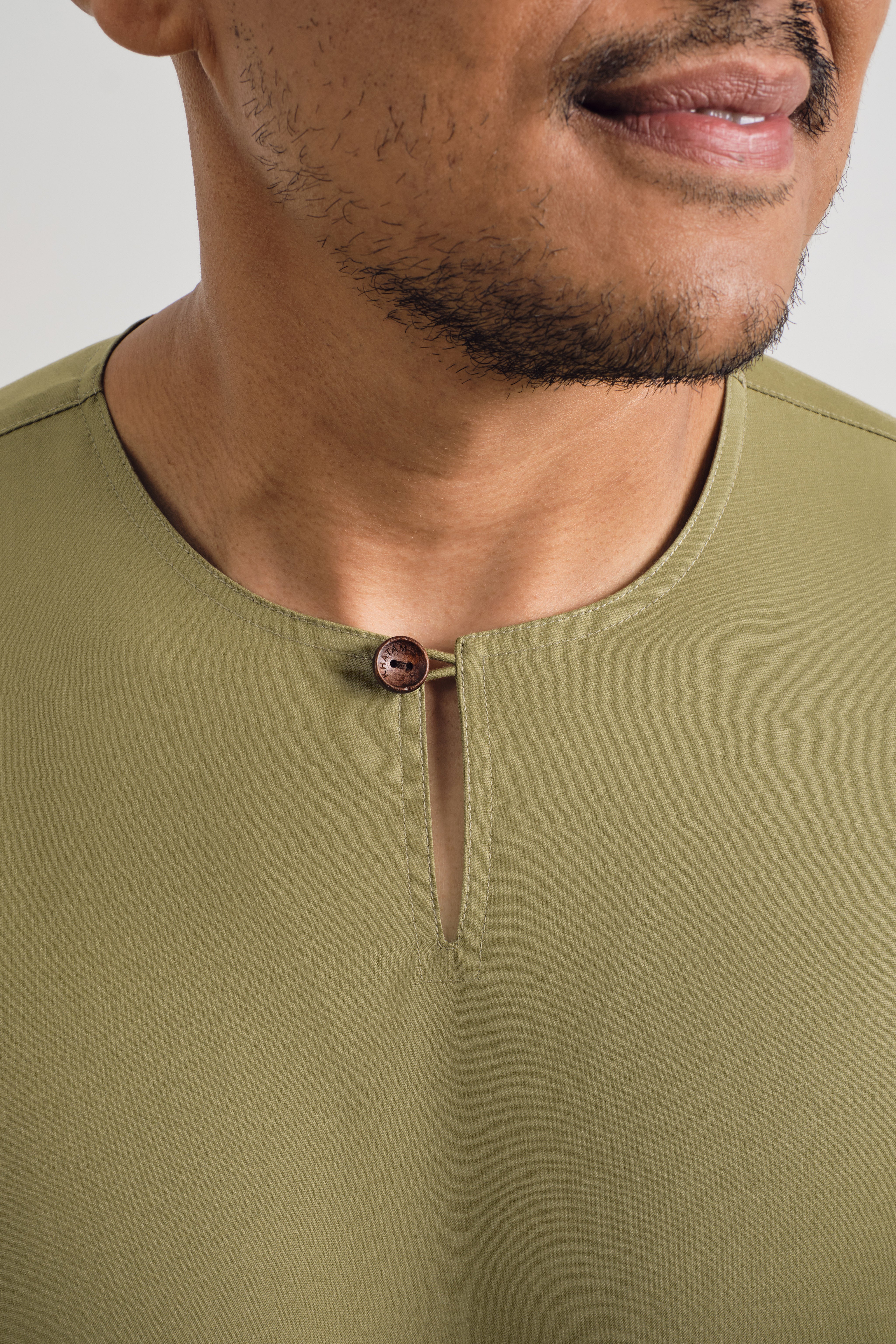 Patawali Top - Moss Green