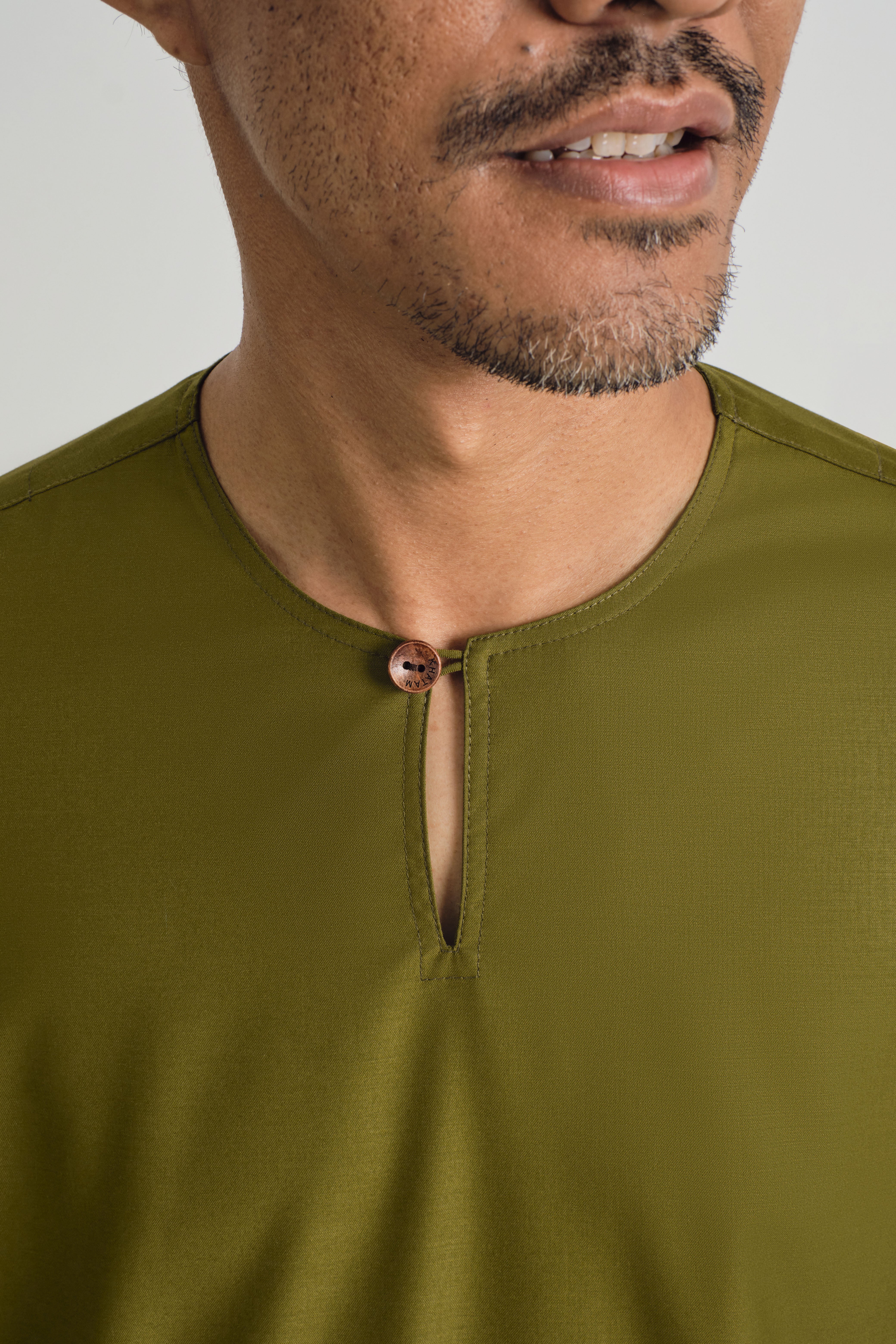 Patawali Top - Olive Green