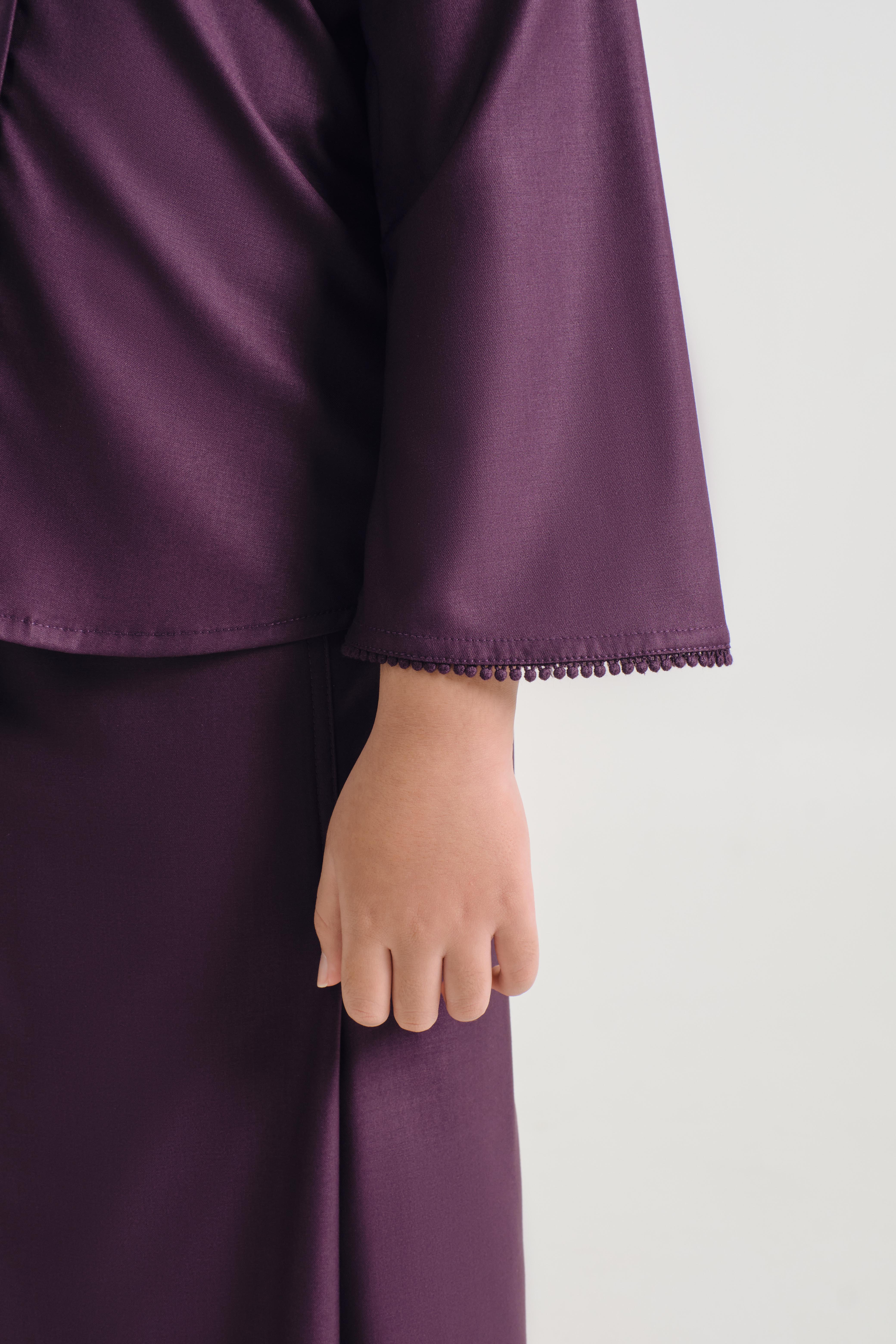 Patawali Girl Kebaya - Dark Purple