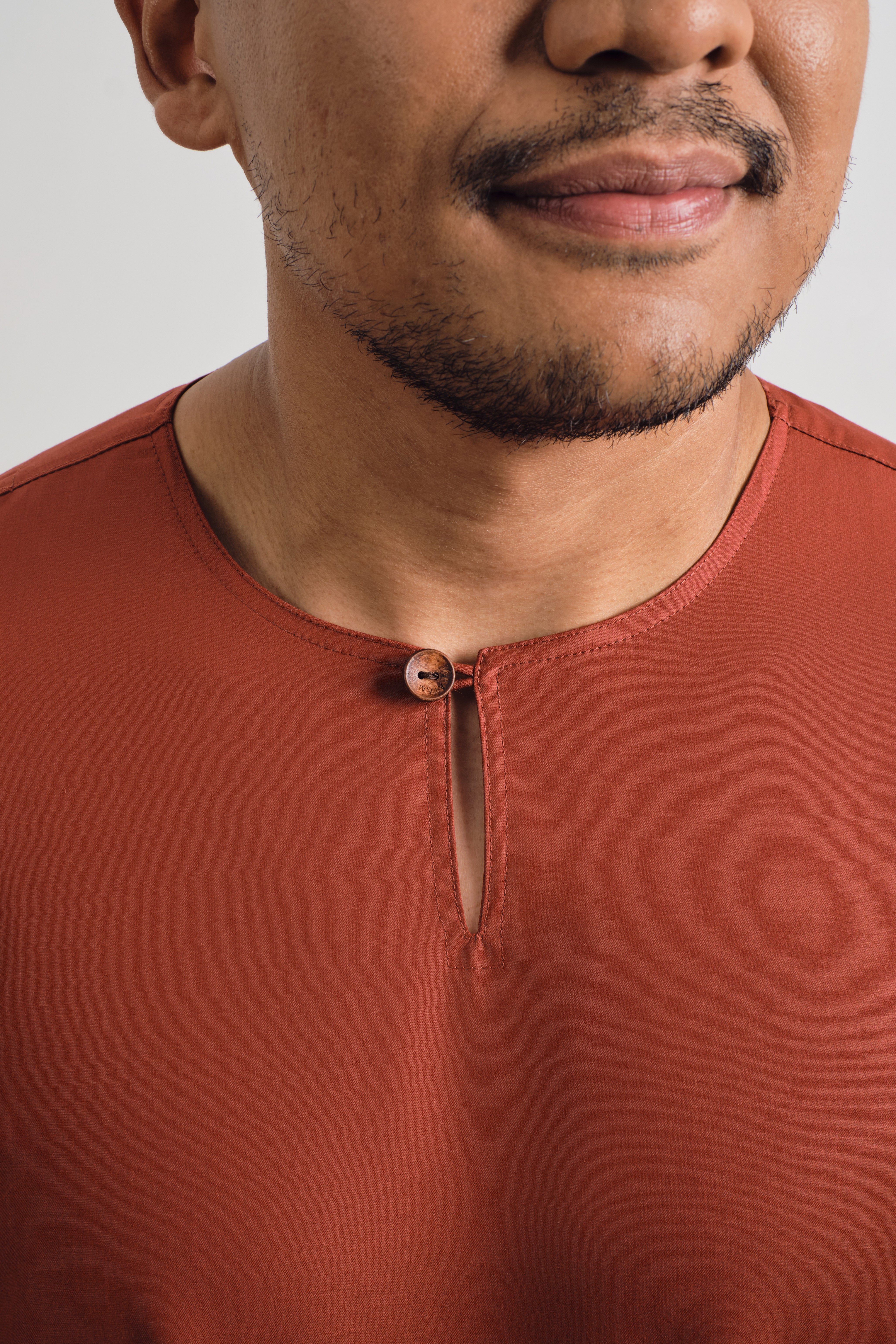 Patawali Top - Brick Red