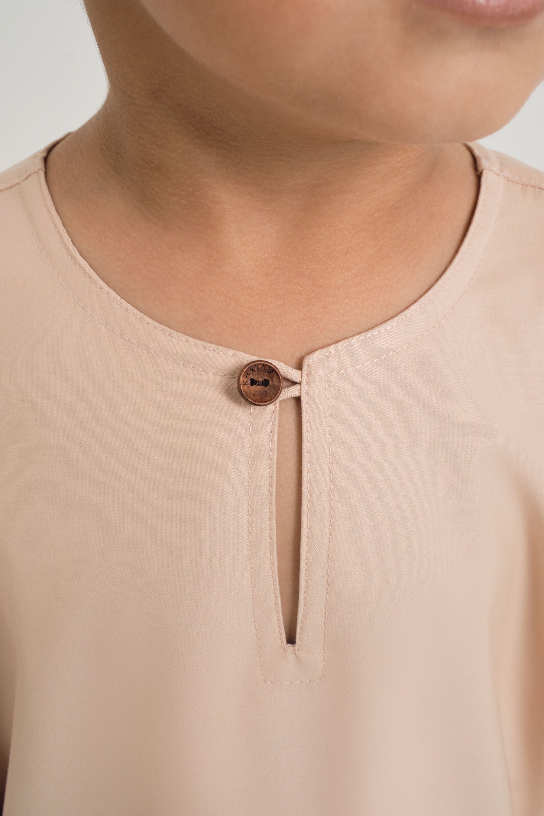 Patawali Boys Top - Soft Peach