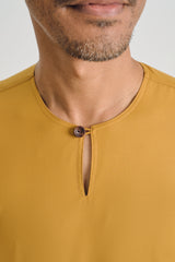 Patawali Top - Mustard Yellow