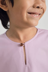 Patawali Boys Top - Thistle Purple