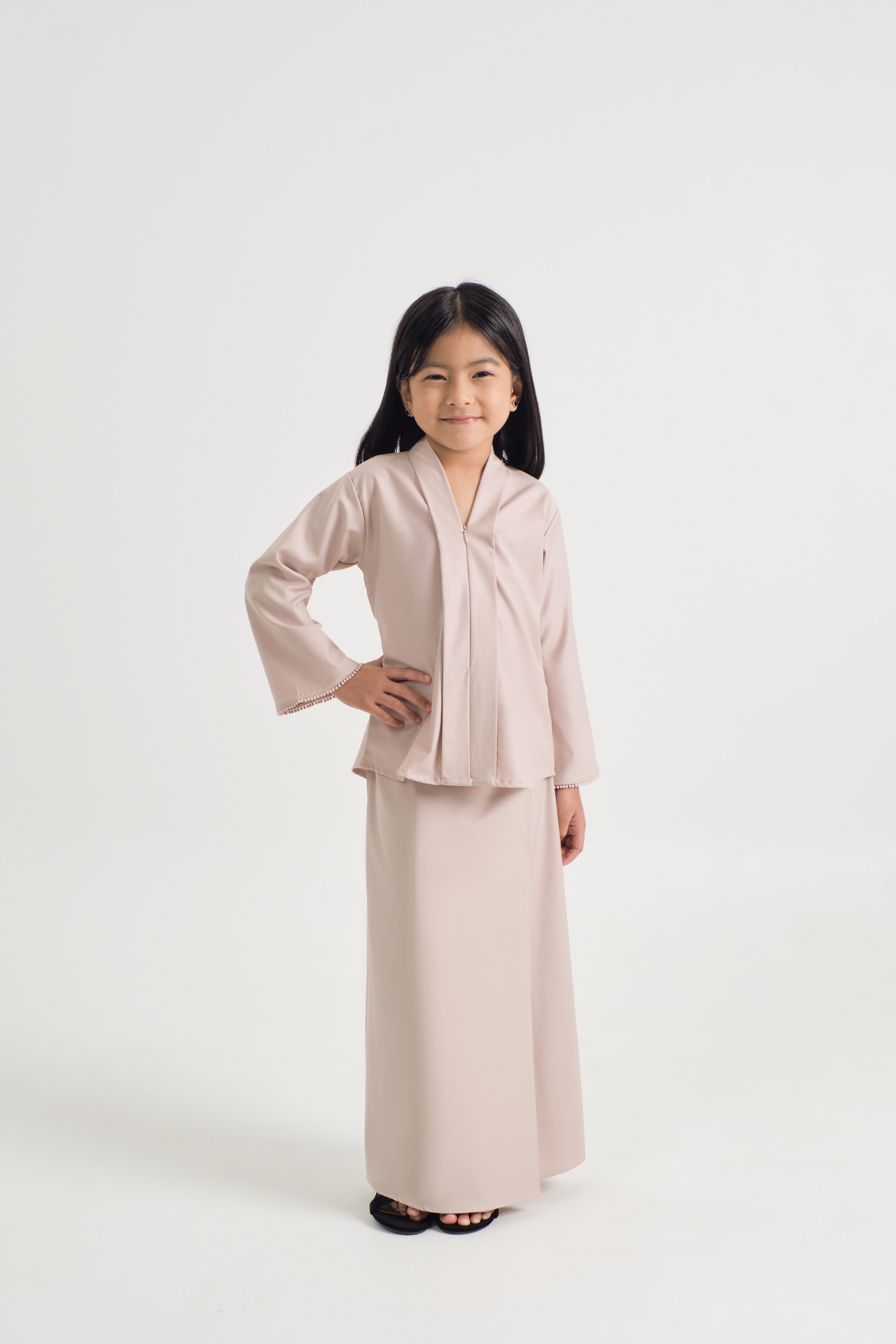 Patawali Girl Kebaya - Warm Beige